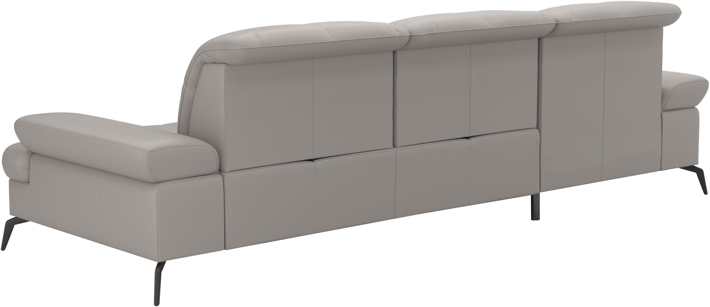sit&more Ecksofa »Amica, L-Form, inkl. Sitztiefenverstellung & Armteilverstellung«, wahlweise mit Bettfunktion, Bettkasten und Kopfteilverstellung