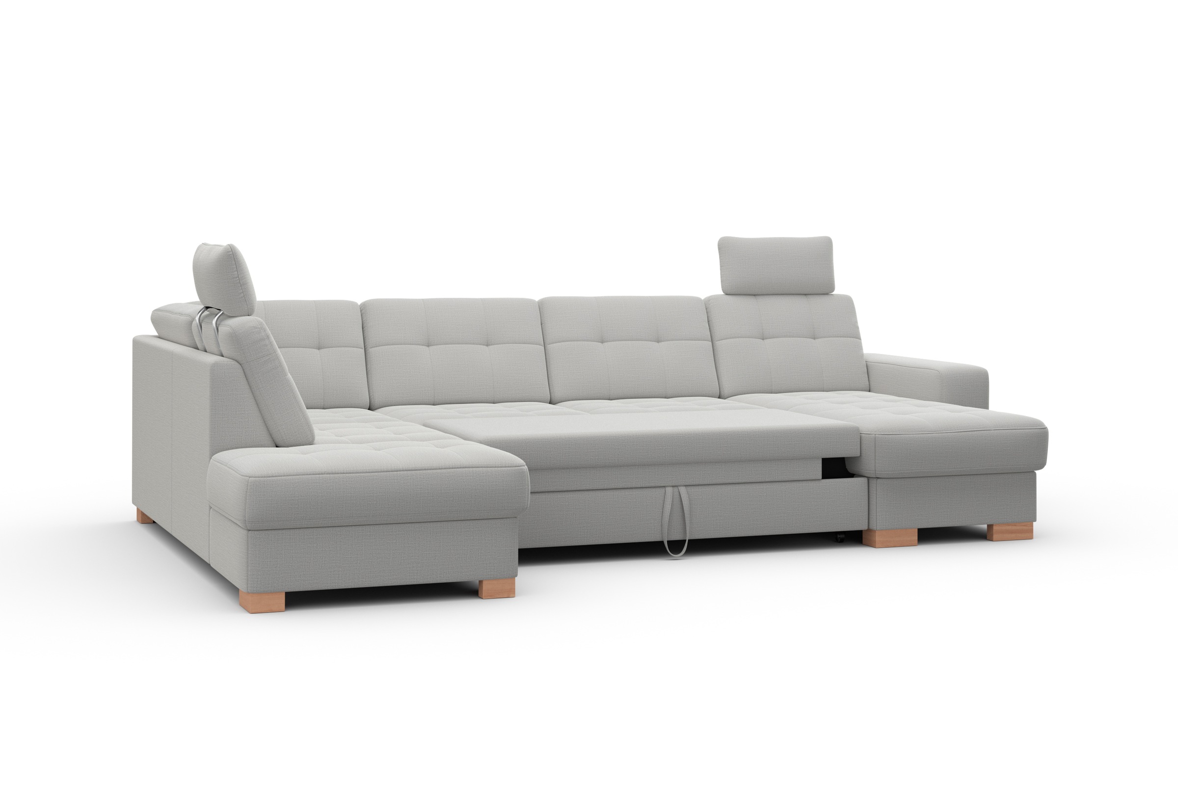 sit&more Wohnlandschaft »Quincy U-Form«, wahlweise mit Bettfunktion und Bettkasten
