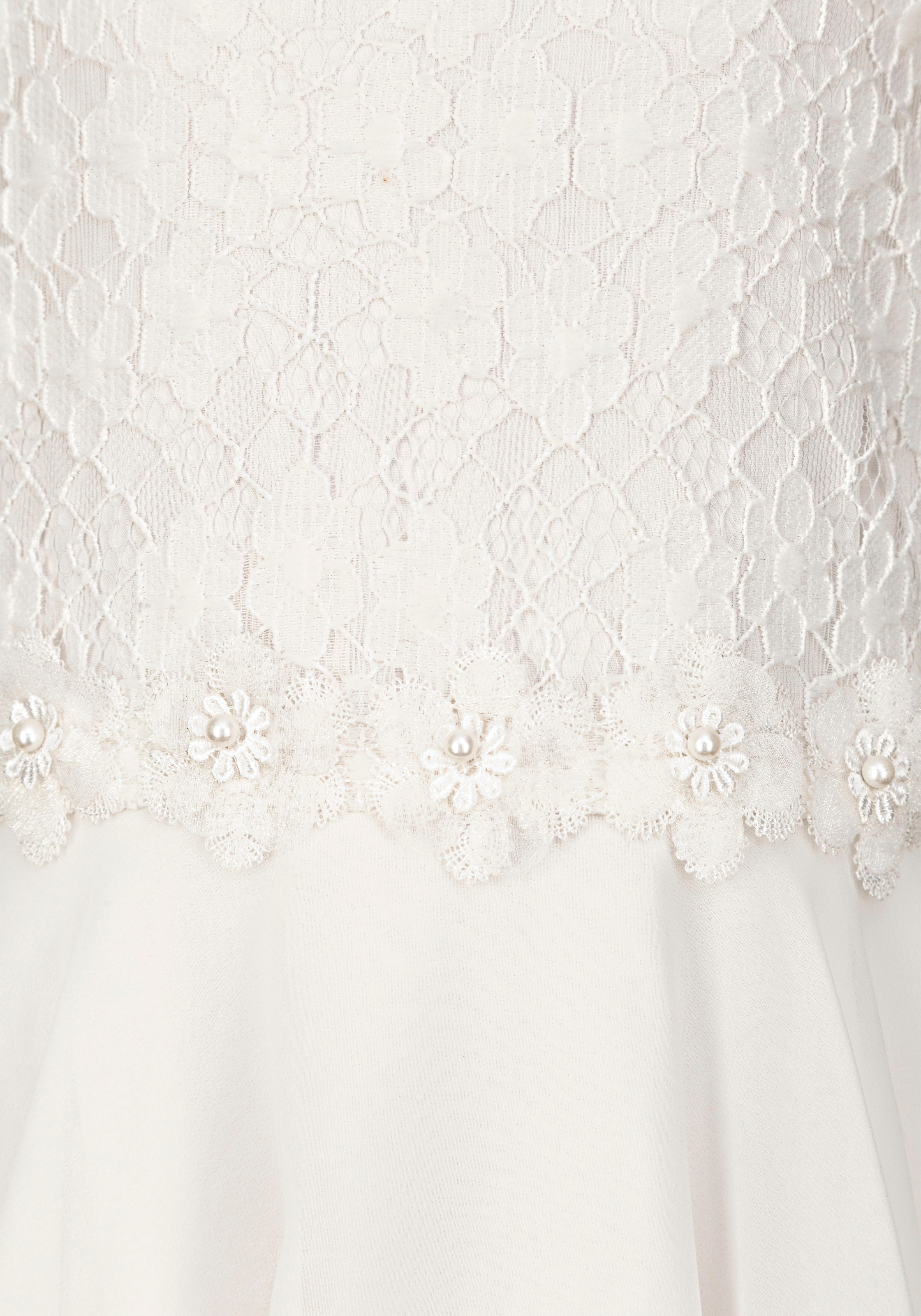 happy girls Midikleid »dress« mit spitzenbesetztem Oberteil und Rock im Lagenlook