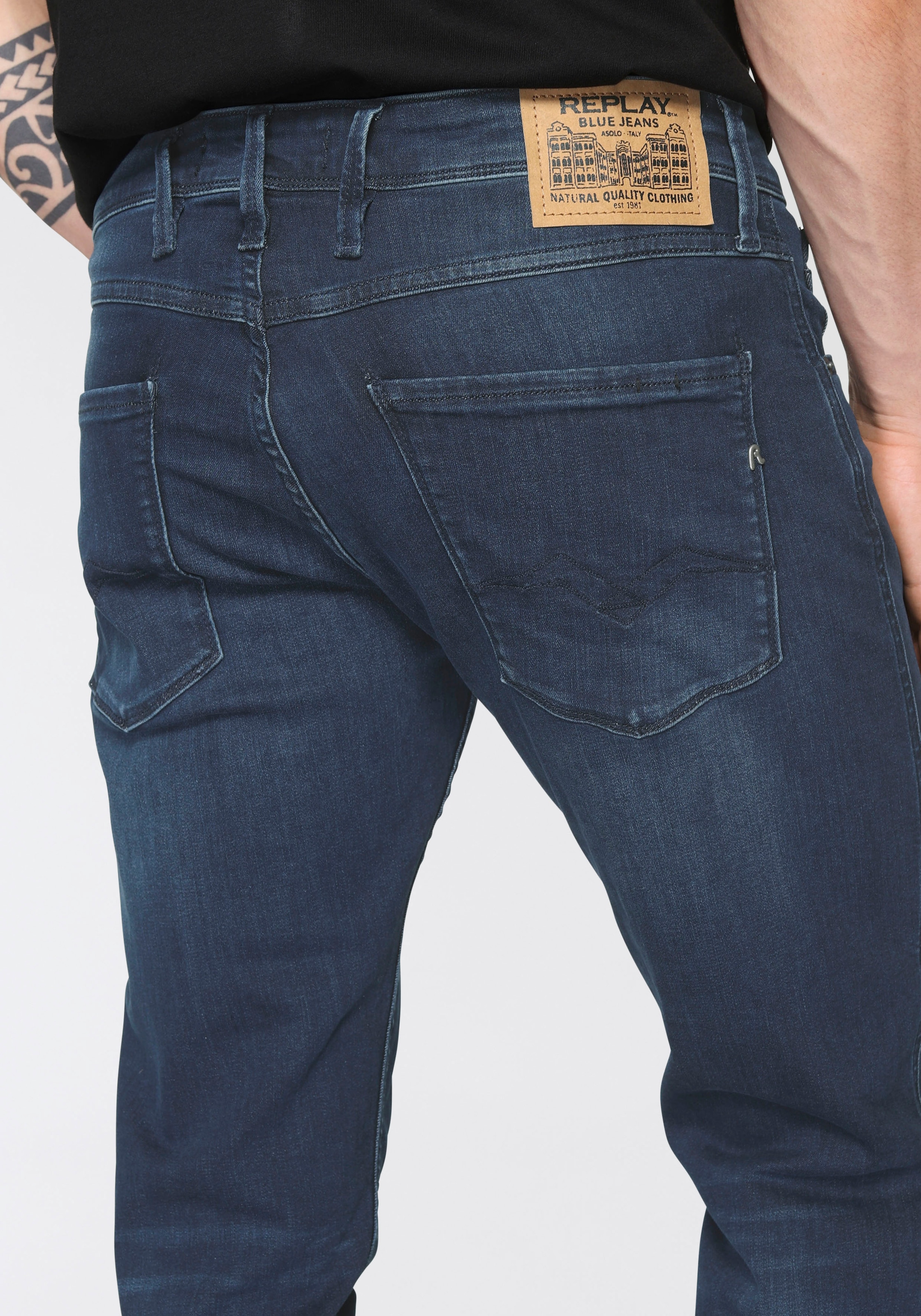 Replay Slim-fit-Jeans »Anbass Superstretch«