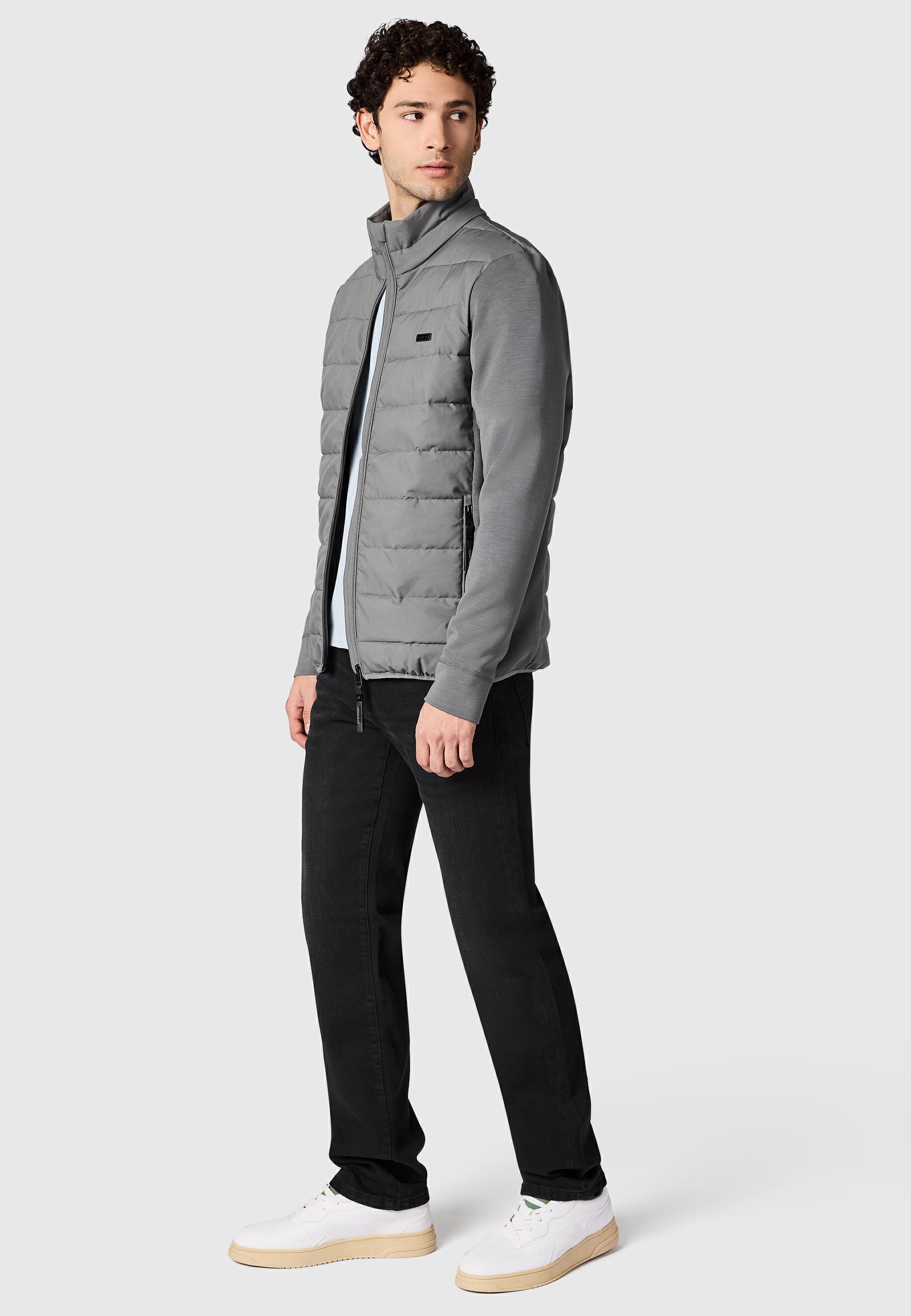 Ragwear Steppjacke »Steppjacke Rendan Tech YOUMODO« ohne Kapuze Gesteppte Herren Outdoorjacke mit weichen Ärmeln