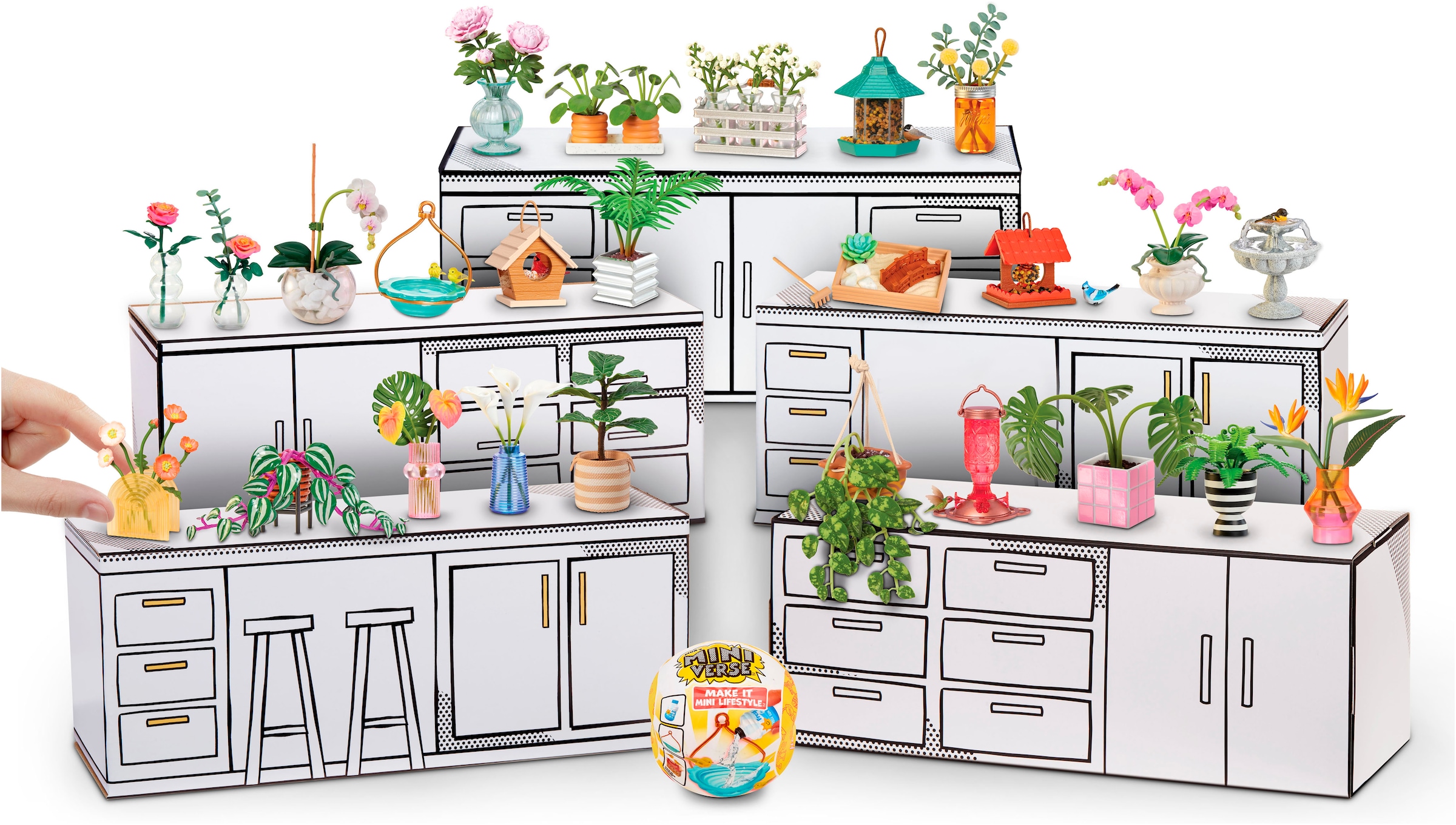 MGA ENTERTAINMENT Kreativset »MGA's Miniverse - Make It Mini Lifestyle Home Series 1B«