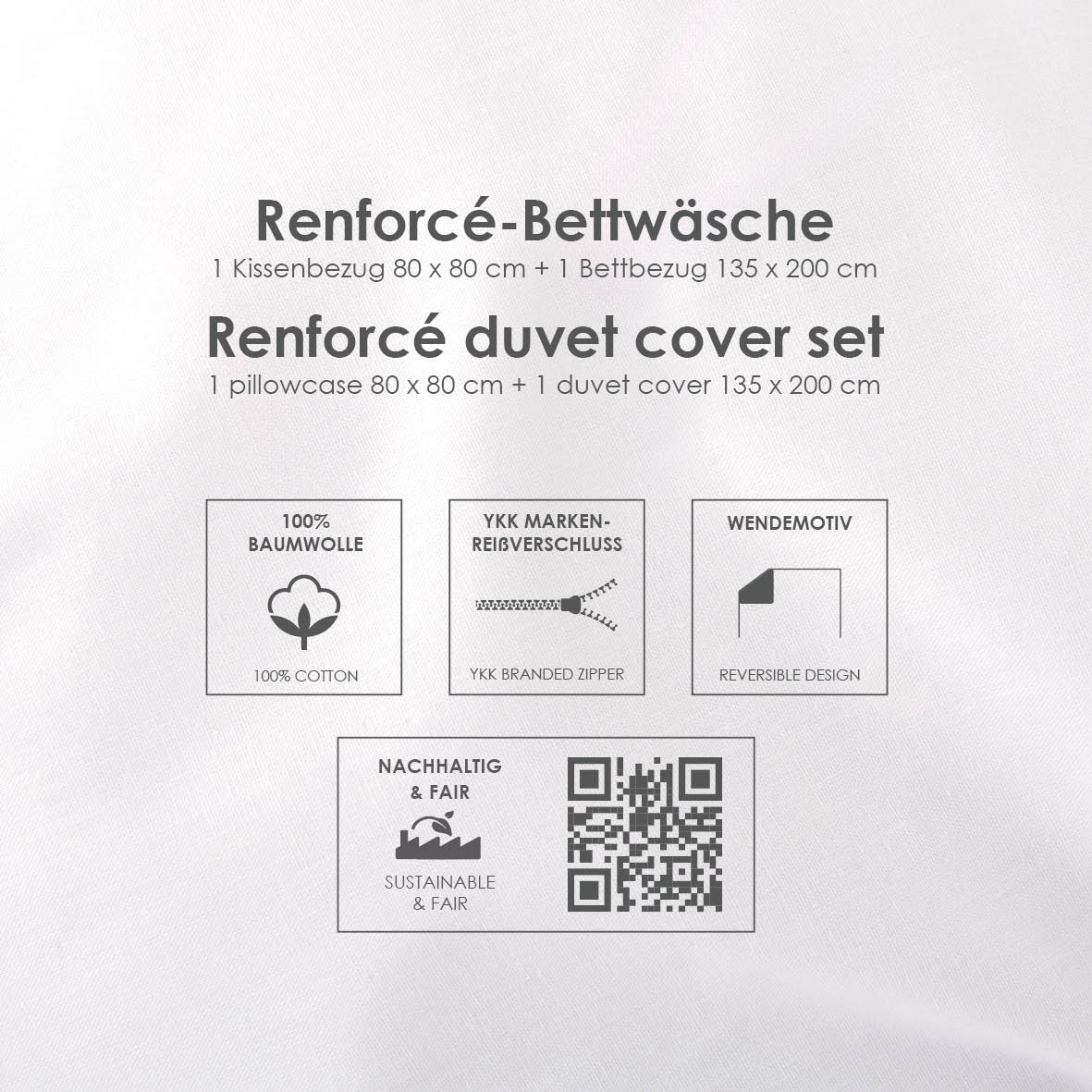 Baby Best Wendebettwäsche »Young Collection Nordic Forest« 2 Stk. tlg. mit tollem Wendemotiv