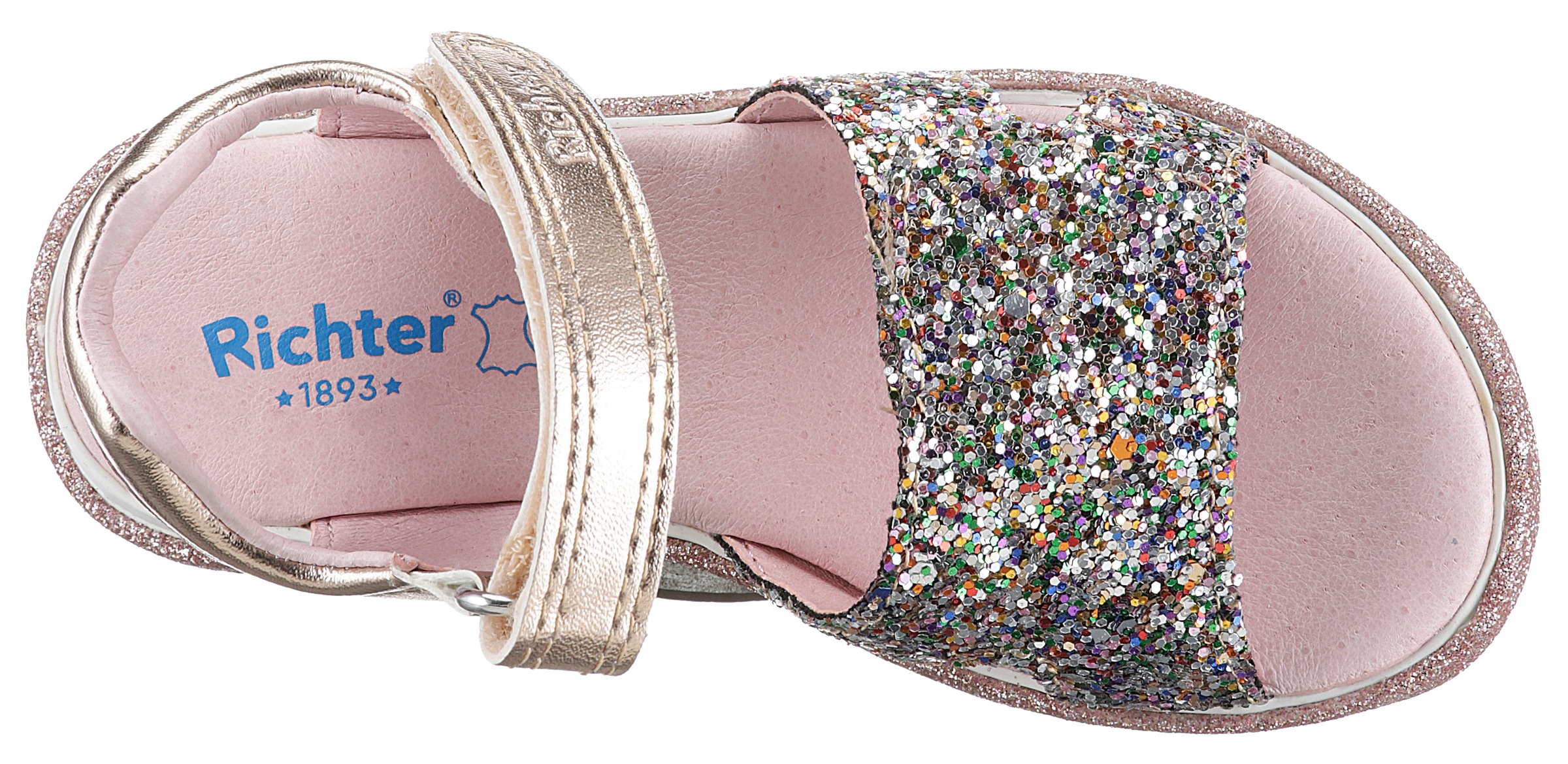 Richter Sandale »Romea«, Sommerschuh, Klettschuh, Sandalette, mit Klettverschluss