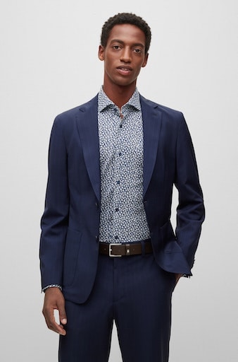 BOSS Ledergürtel »Ther-Flag-E_Sz35« mit stilvollen Markendetails