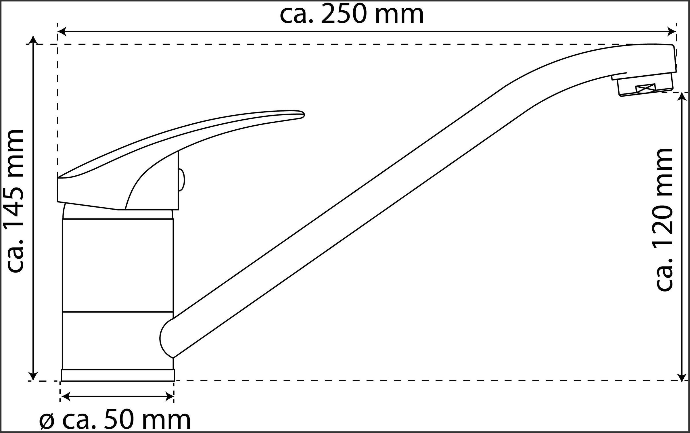 Eisl Küchenarmatur »GRANIT Spültischarmatur«