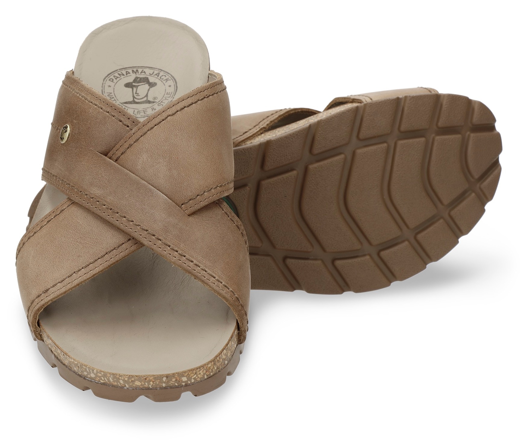 Panama Jack Pantolette »Salman«  Sommerschuh, Hausschuh, Strandschuh mit Softfußbett