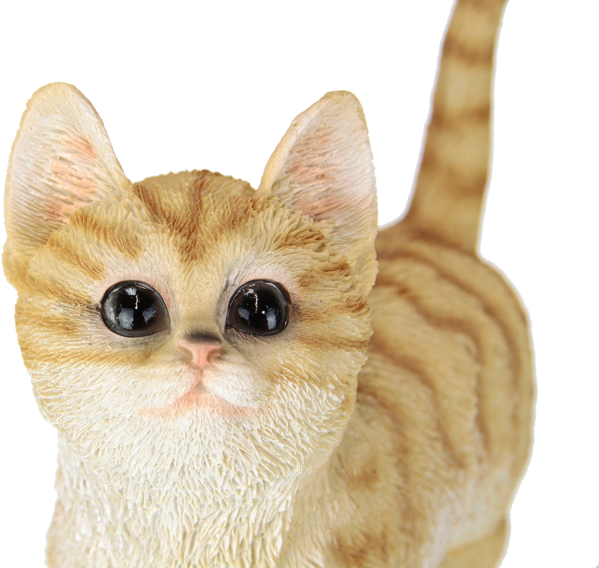 I.GE.A. Dekofigur »Katze«, getigerte Katzenfigur, bequem bestellen Tierfigur