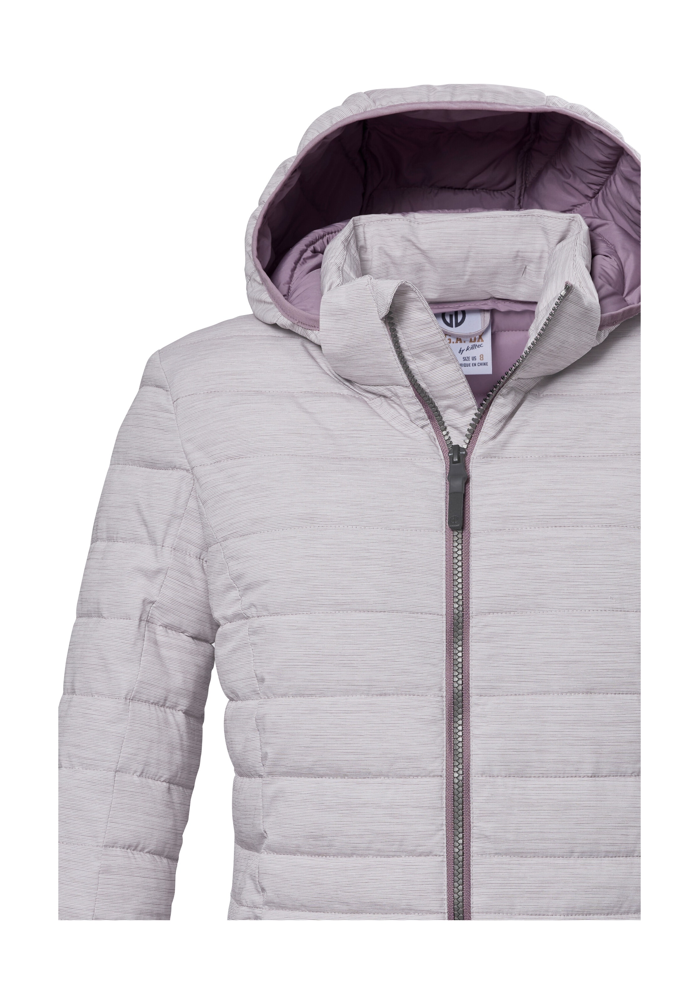 G.I.G.A. DX by killtec Steppjacke »GS 63 WMN QLTD JCKT_Uyaka«, Steppjacke: wasser- und windabweisend, atmungsaktiv, abzippbare Kapuze