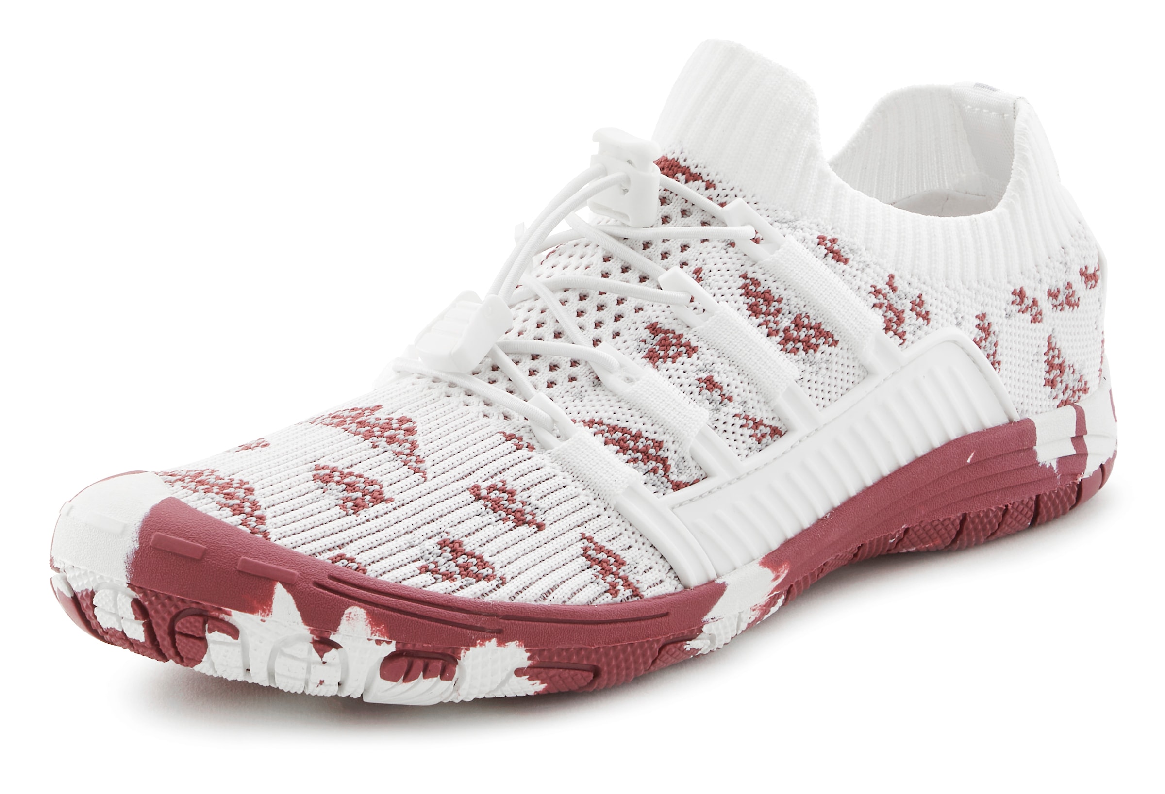 Venice Beach Aquaschuh »Badeschuh, Slipper, Wasserschuh«, mit elastischen Bändern für schnelles Reinschlüpfen, Unisex VEGAN