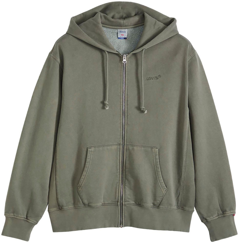 Levi's® Kapuzensweatjacke mit Logo-Stickerei