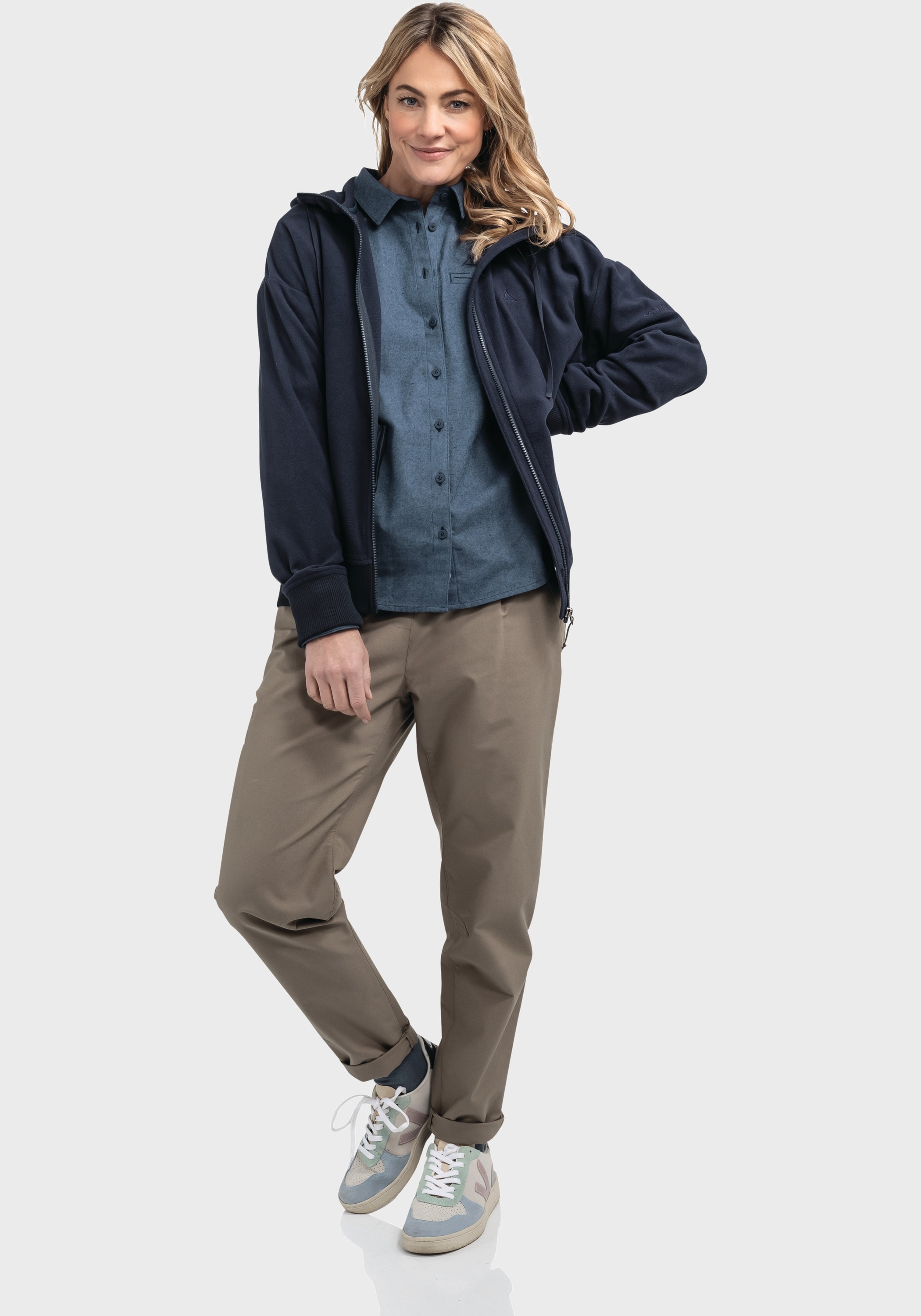 Schöffel Fleecejacke »Urban Fleece Jk Style Leveche WMS«, mit Kapuze