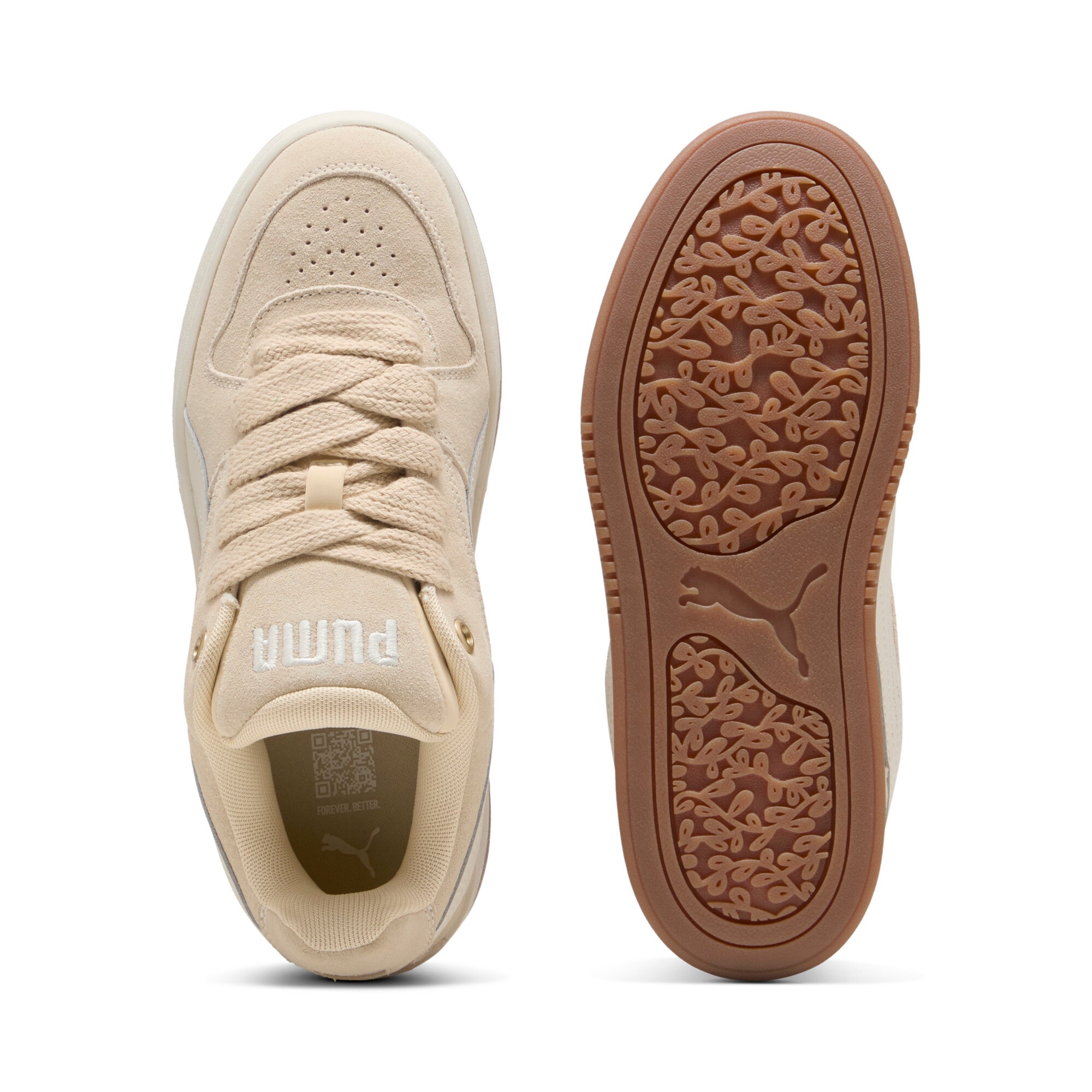 PUMA Sneaker »PARK LUNA SD«  aus Leder, mit Schnürverschluss, mit Innenmaterial aus Textil