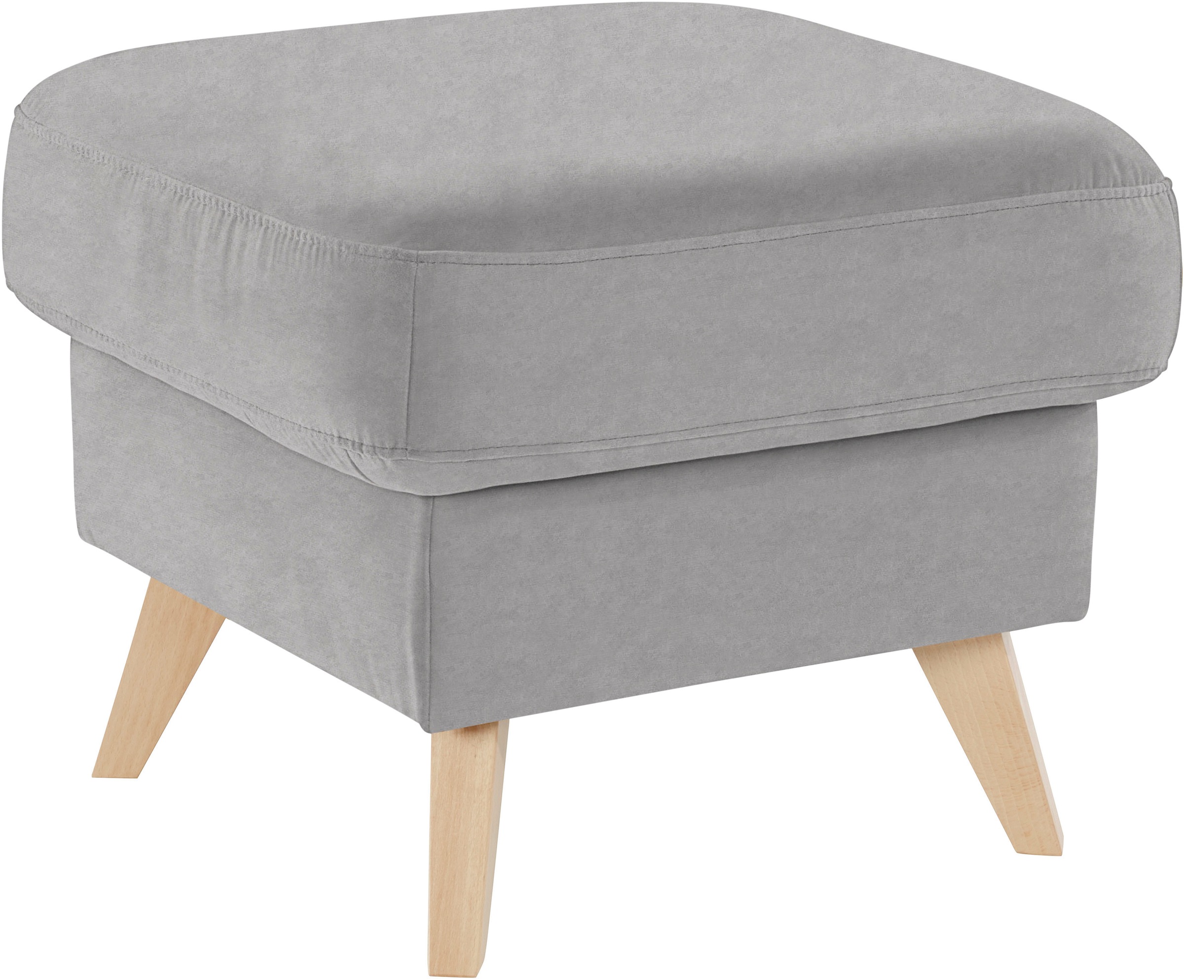 exxpo - sofa fashion Hocker »Nappa mit praktischem Staufach unter der Sitzfläche«