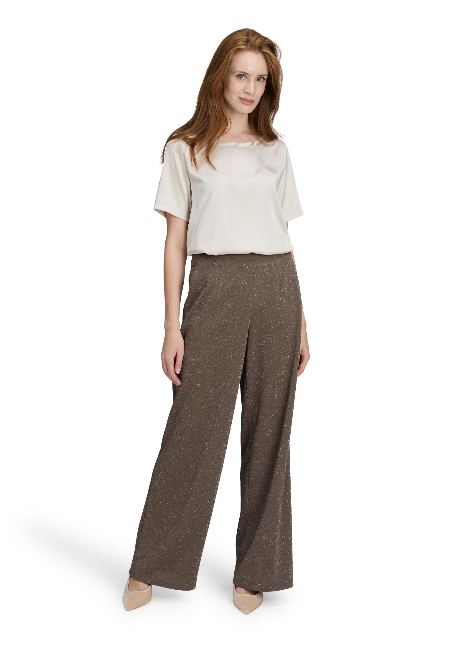 Betty Barclay Marlene-Hose »Marlene-Hose im Glitzer-Look«