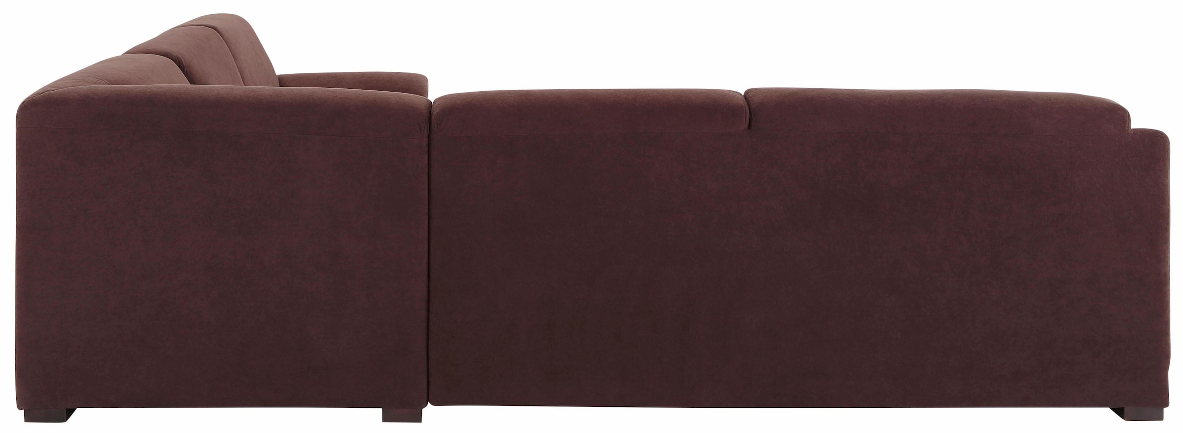 Home affaire Ecksofa »Telos mit Boxspring Unterfederung für hohen Komfort, L-Form«, mit Boxspring-Federung für tollen Sitzkomfort. Zeitlos und komfortabel