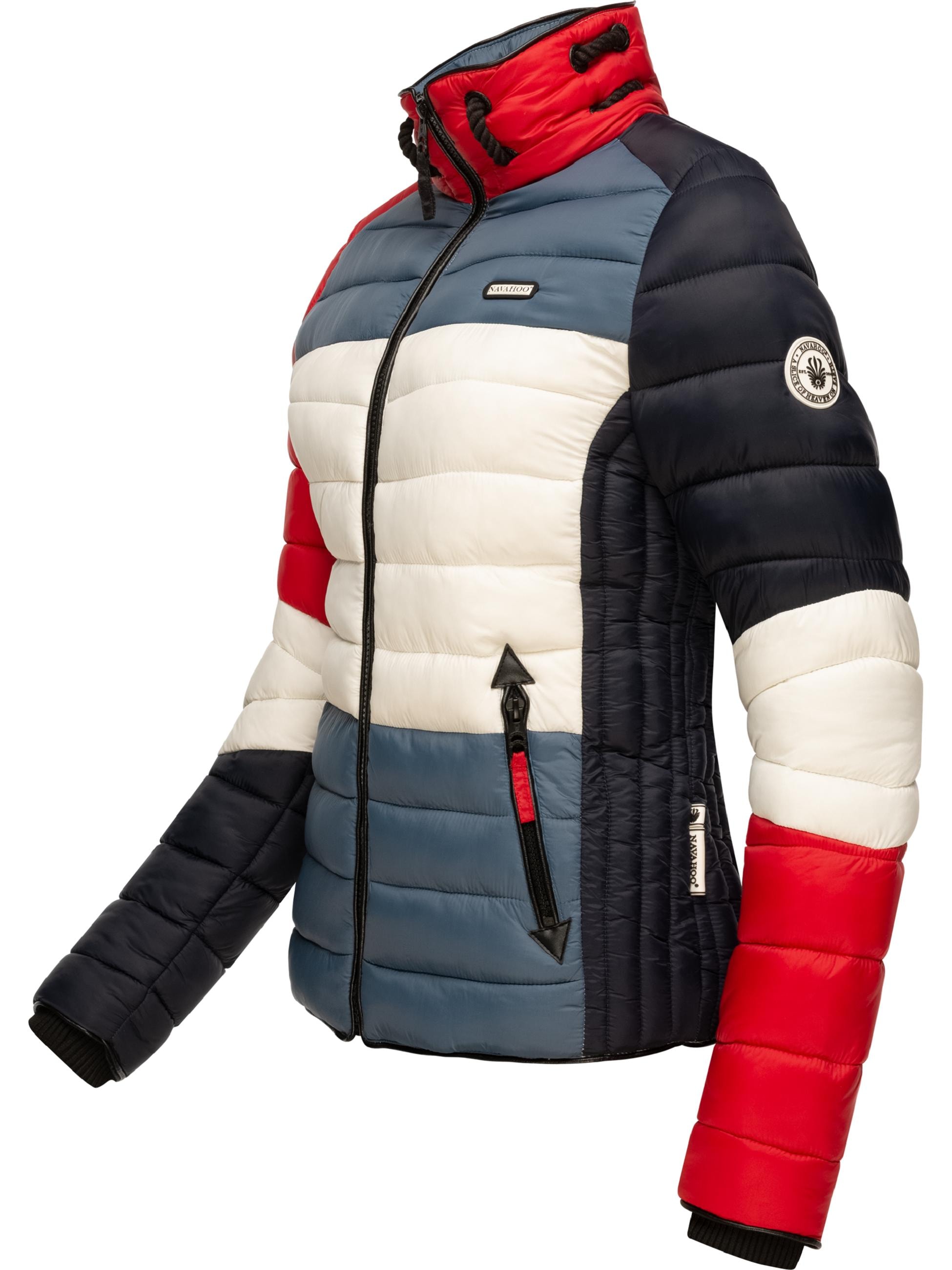 Navahoo Steppjacke »Übergangsjacke Lulana Multikulti«