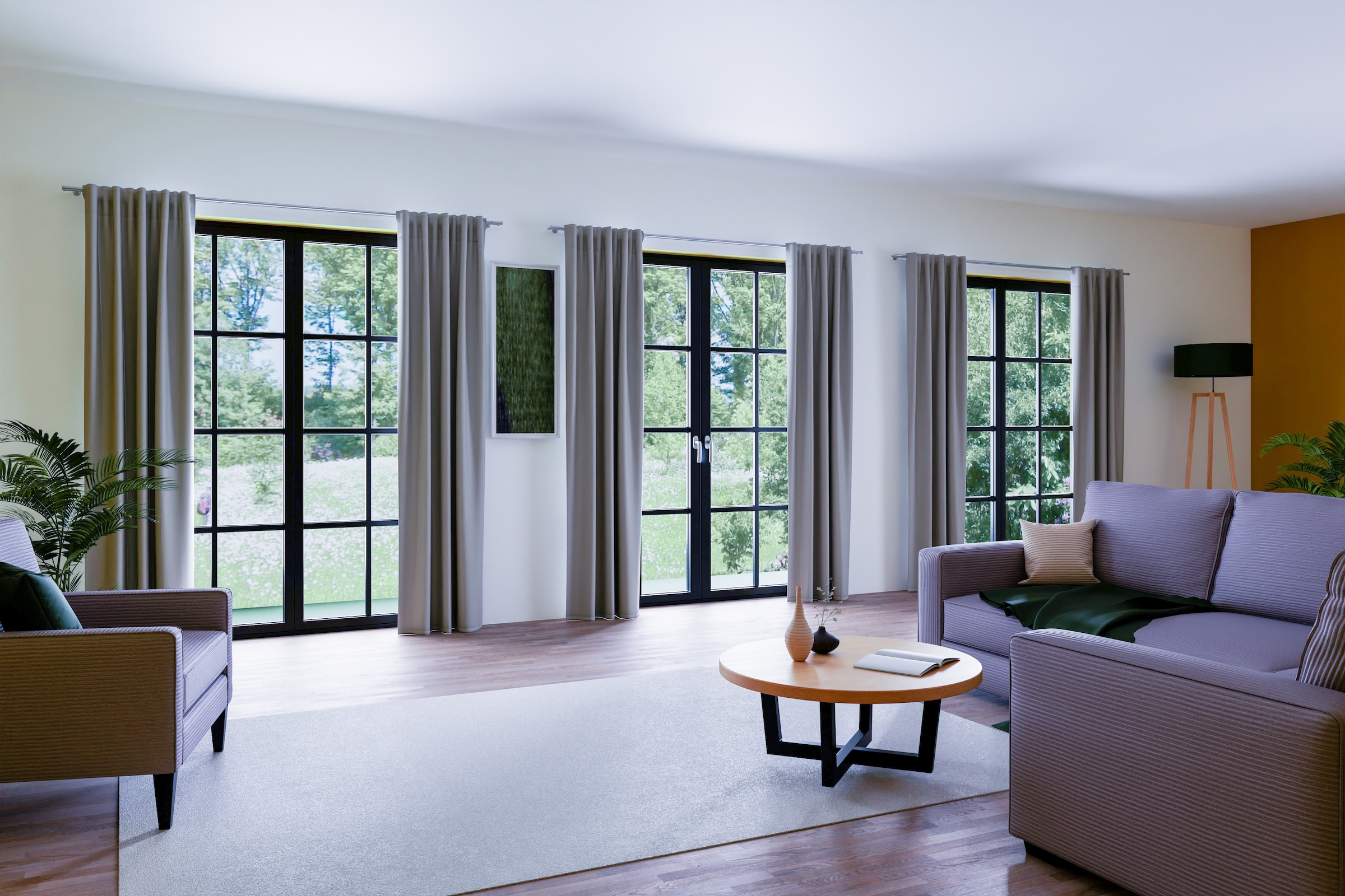 HOMING Vorhang »Galdin« Multifunktionsband 1 Stk. tlg. Verdunklungsvorhang, blickdicht, Thermo, Energiesparend