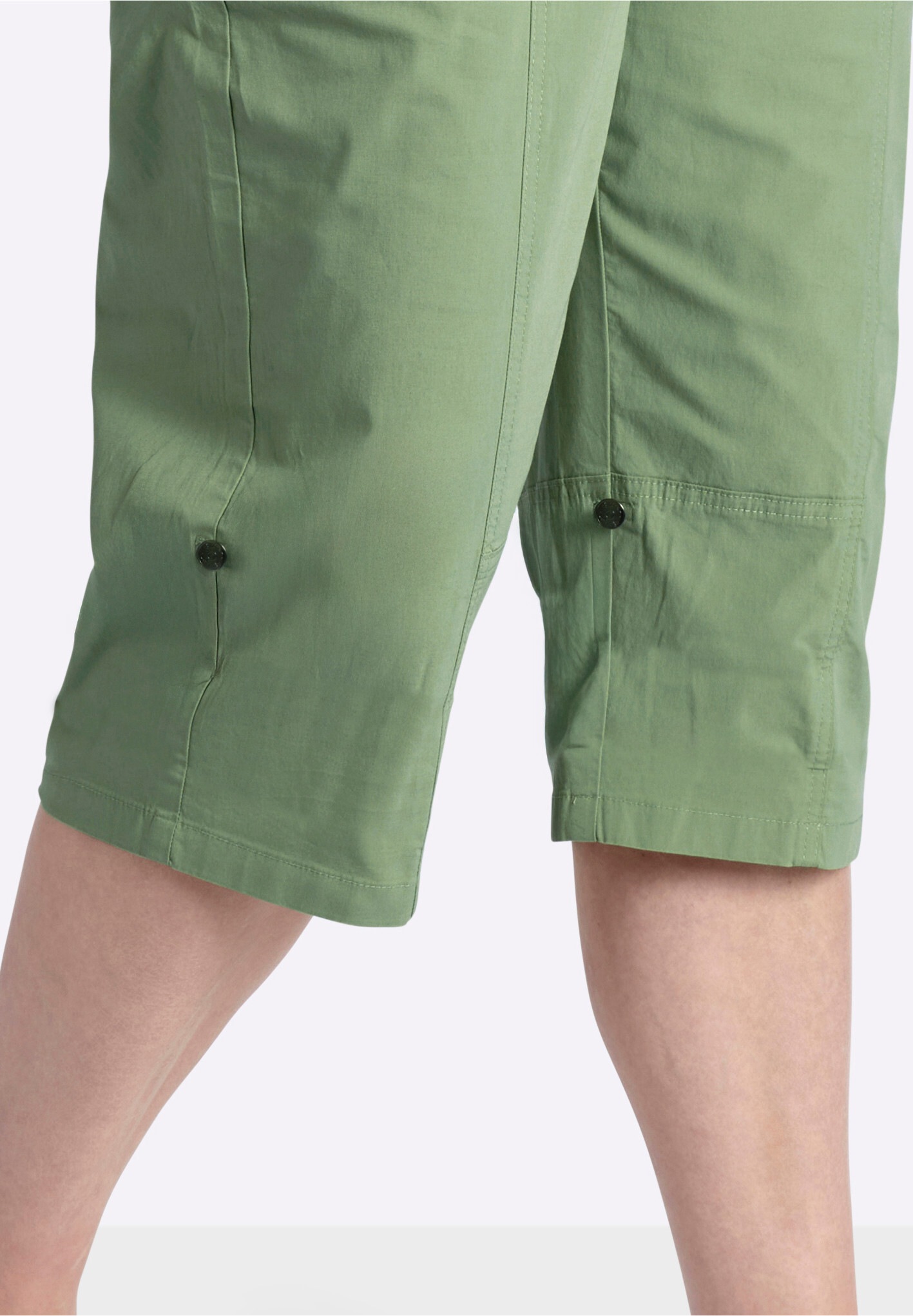 Sheego Bermudas »3/4-Hose Bermudas mit Krempelfunktion«