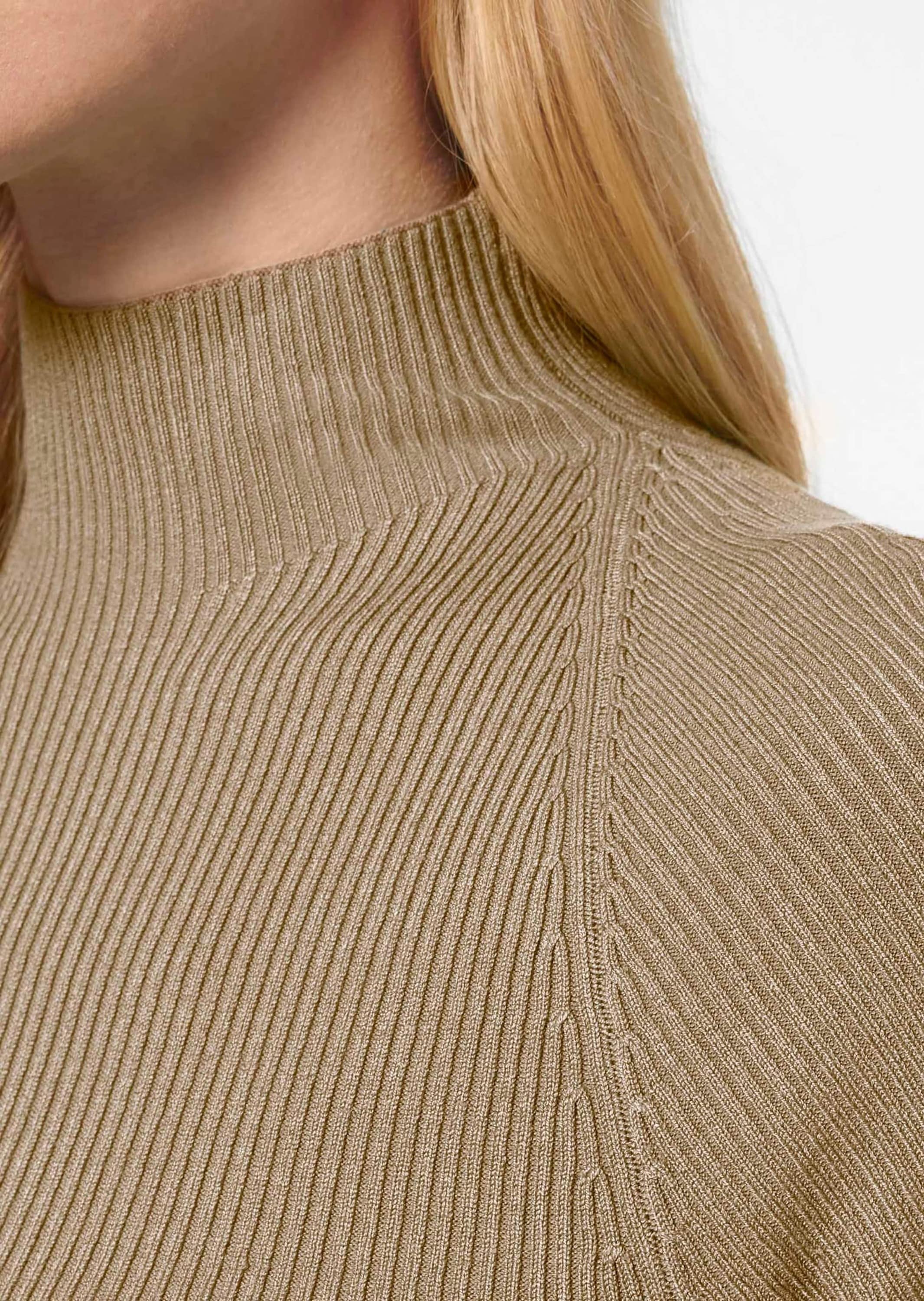 MADELEINE Longpullover »Pullover Strickpullover mit Kurzarm«
