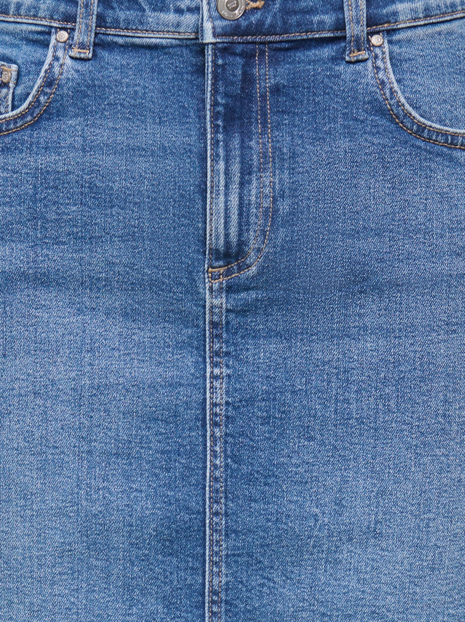 ONLY Jeansrock »ONLLOLA REG SHORT RW SKIRT DNM« Baumwollmischung, Regular Waist