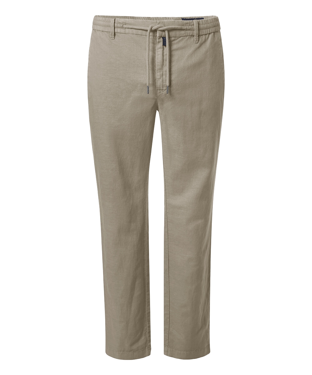 Pierre Cardin Leinenhose »Chino Clemont Leinen Mix«  mit elastischem Bund und Kordelzug