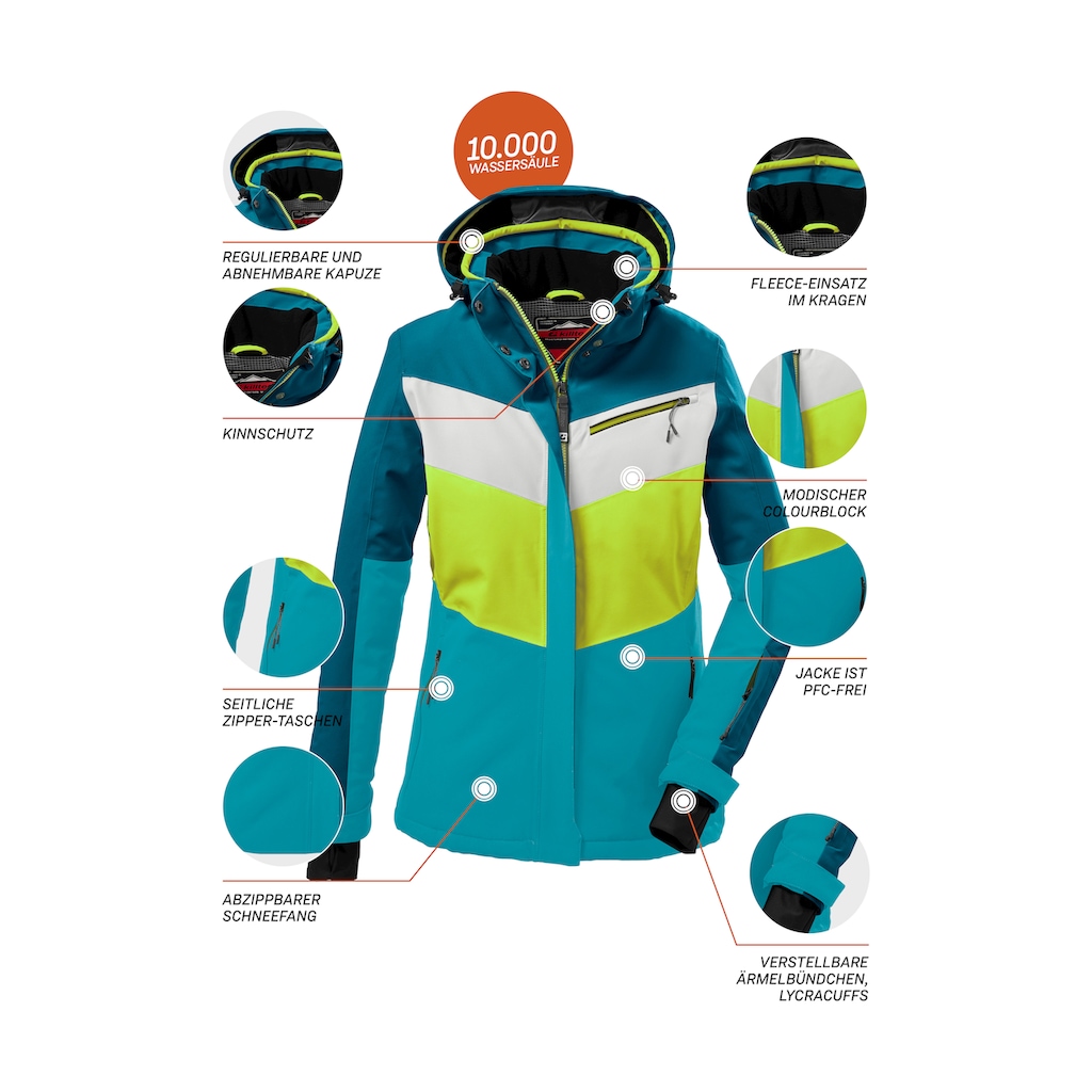 Killtec Skijacke »KSW 253 WMN SKI JCKT«