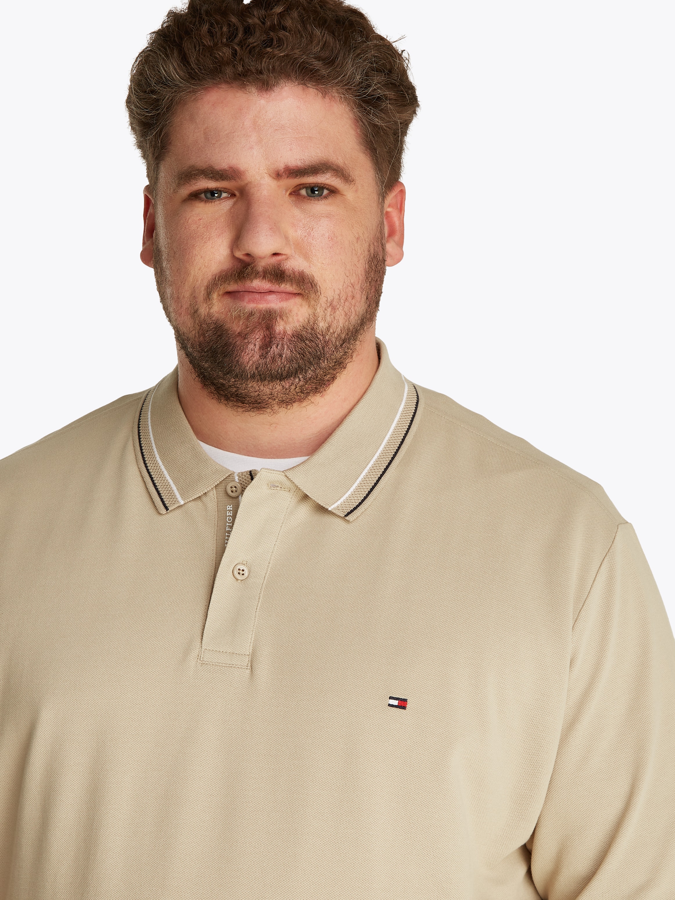 Tommy Hilfiger Big & Tall Poloshirt »BT-PLACKET INTEREST REG POLO-B«, Große Größen