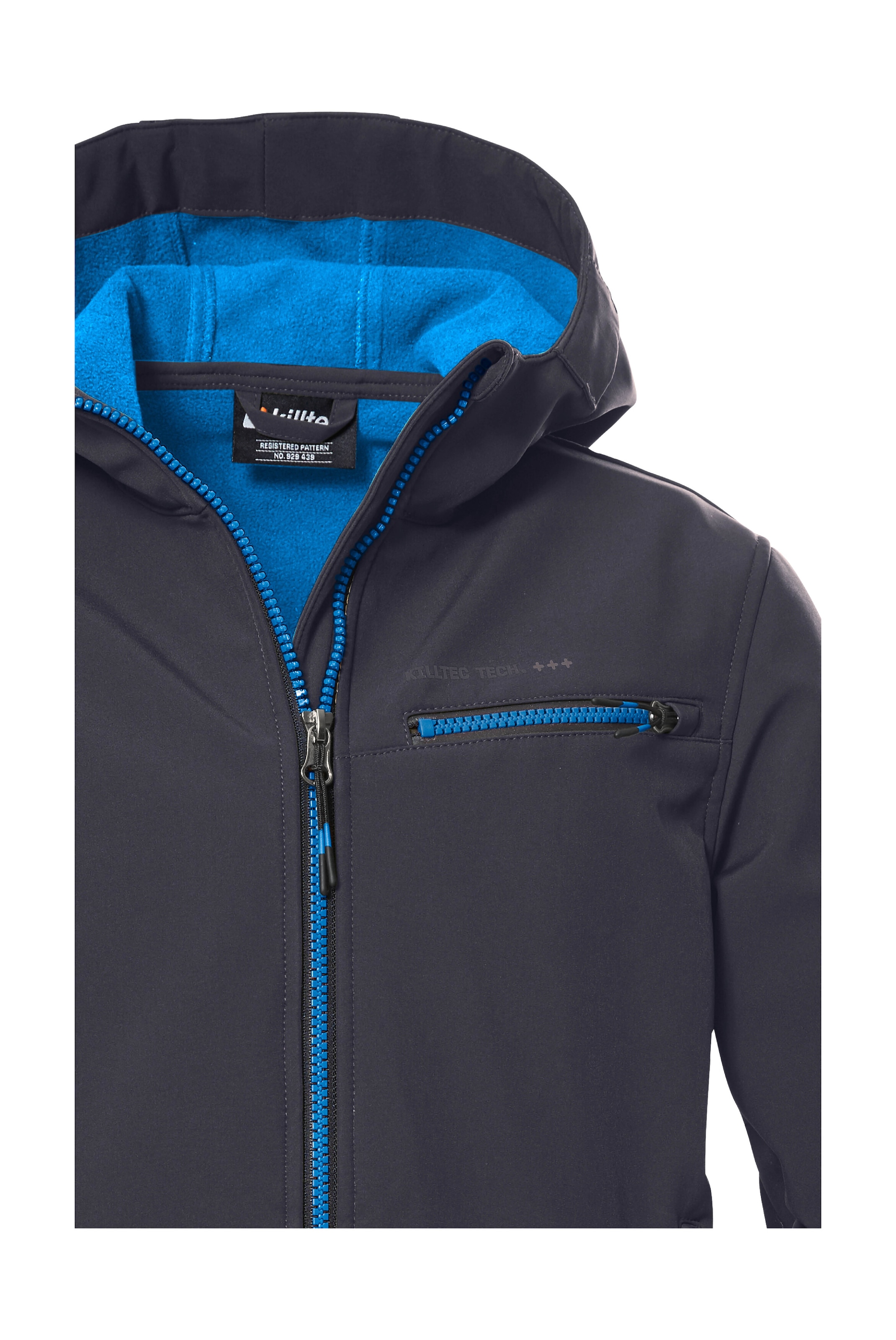 Killtec Softshelljacke »KOW 157 BYS SFTSHLL JCKT«, Wind- und wasserabweisende Softshelljacke mit Fleece und Kapuze