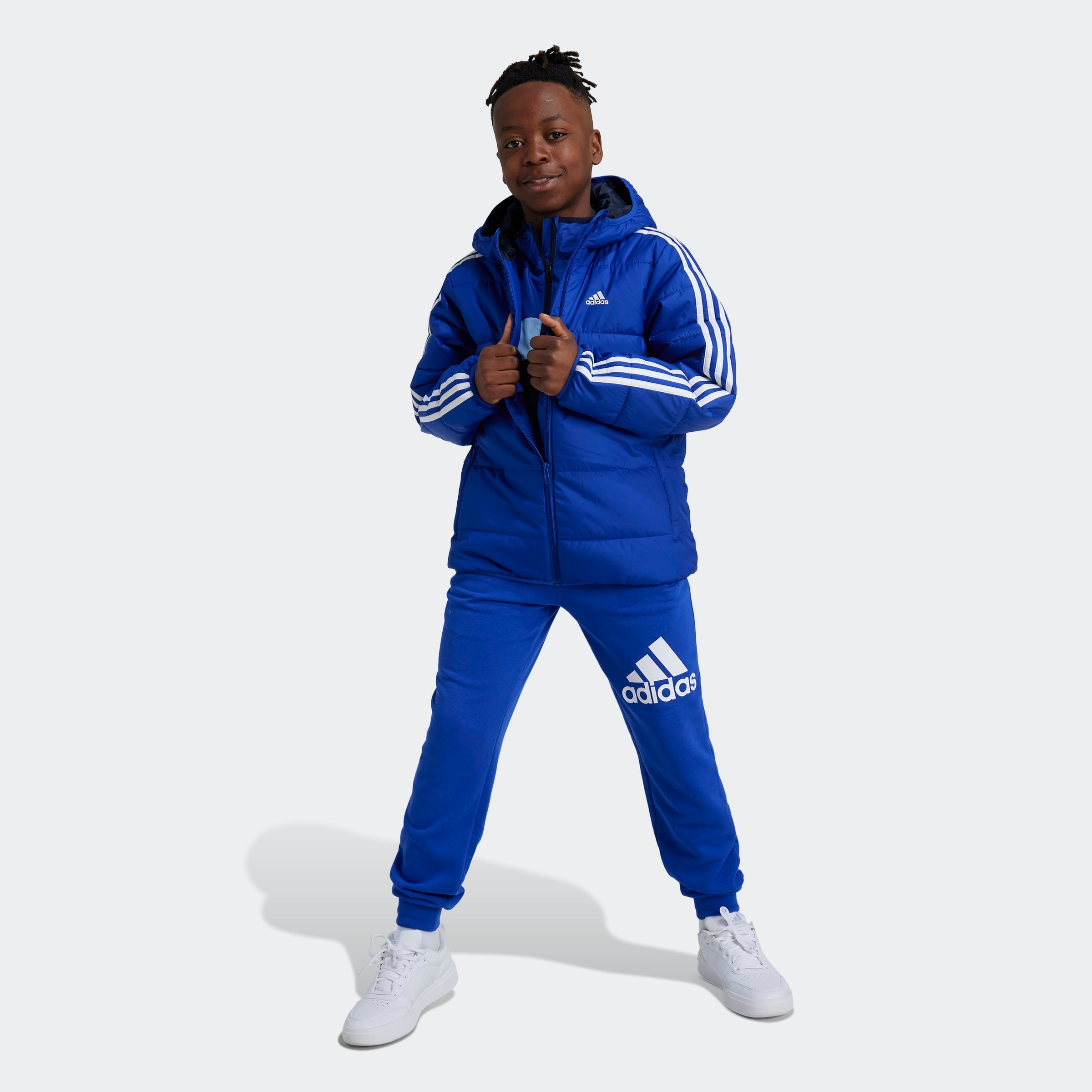adidas Sportswear Steppjacke »J ESS 3S PAD«