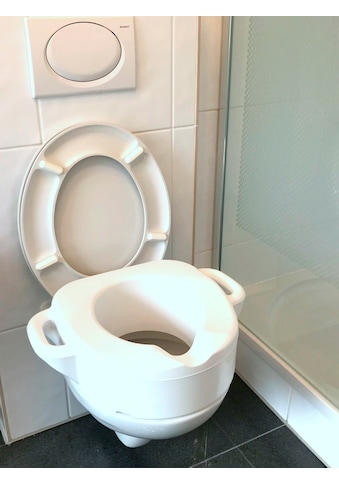Bischof WC-Sitz »Toiletten-Aufsatz«, SItzerhöhung mit Griffen kaufen