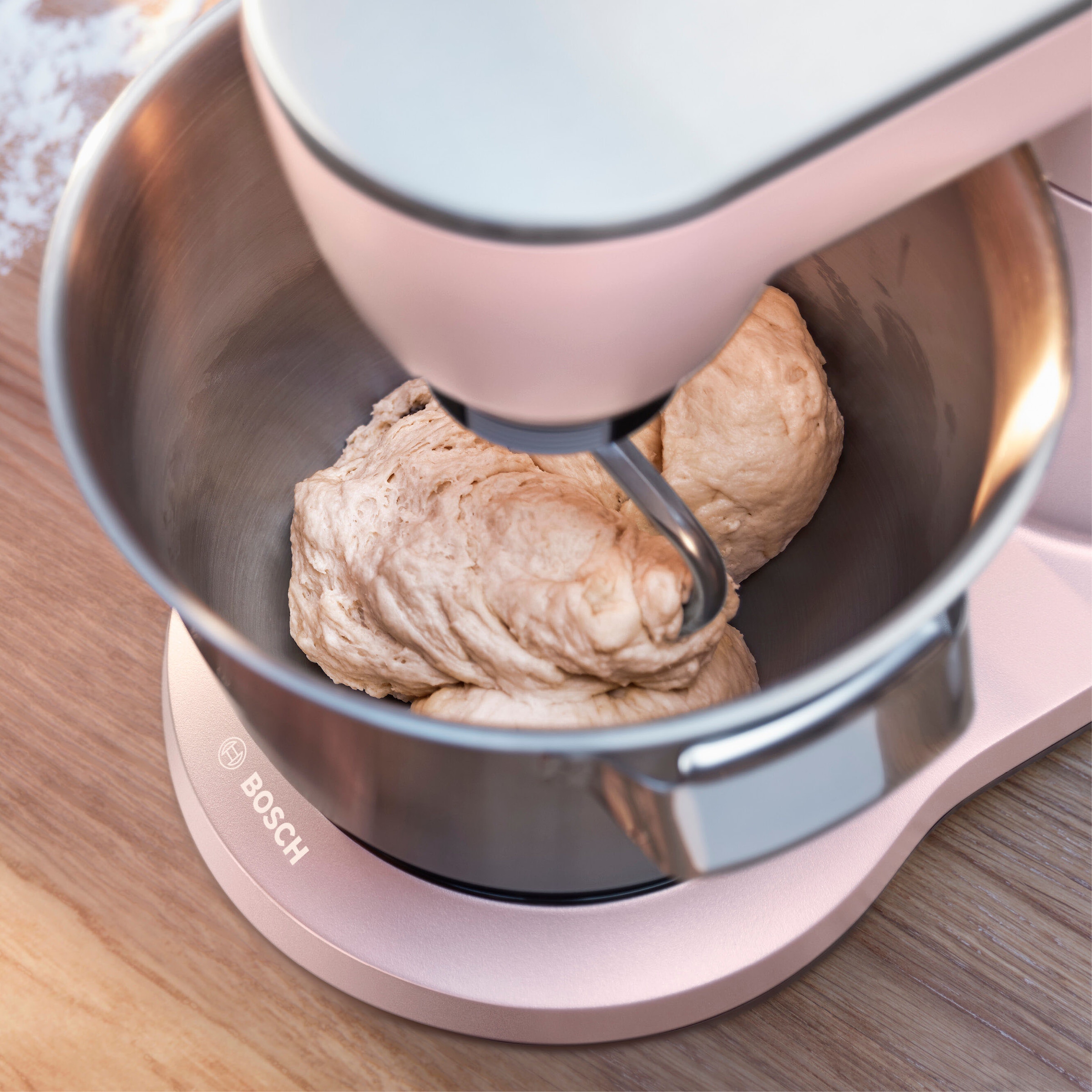 BOSCH Küchenmaschine »MUM9A66N00 OptiMUM«, Profi-Patisserie-Set,  Planetenrührwerk, pastelrosé mit 3 Jahren XXL Garantie