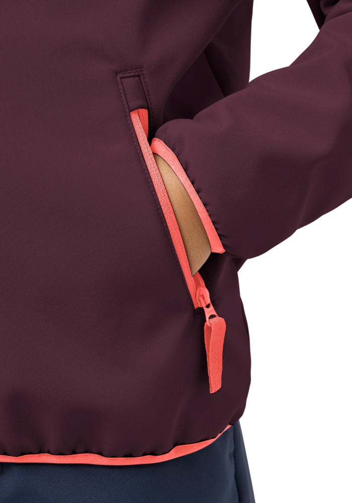 Jack Wolfskin »FOURWINDS JACKET KIDS« mit Kapuze