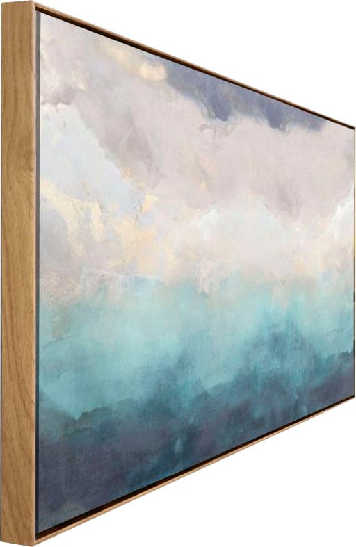 Reinders! Leinwandbild »Abstrakt Blau - Leinwandbild«