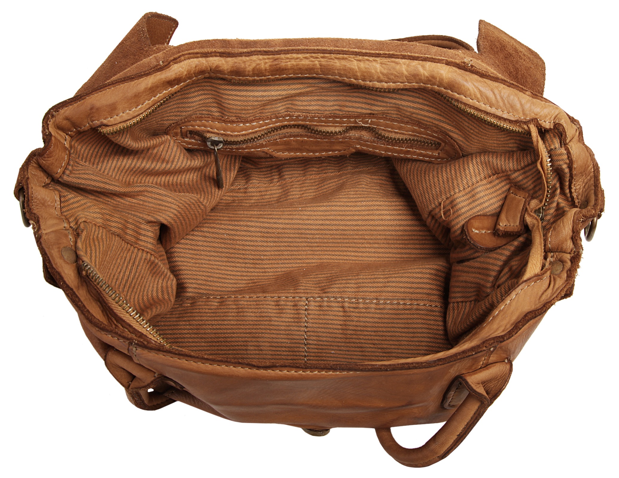 Samantha Look Shopper, echt Leder, Made in Italy