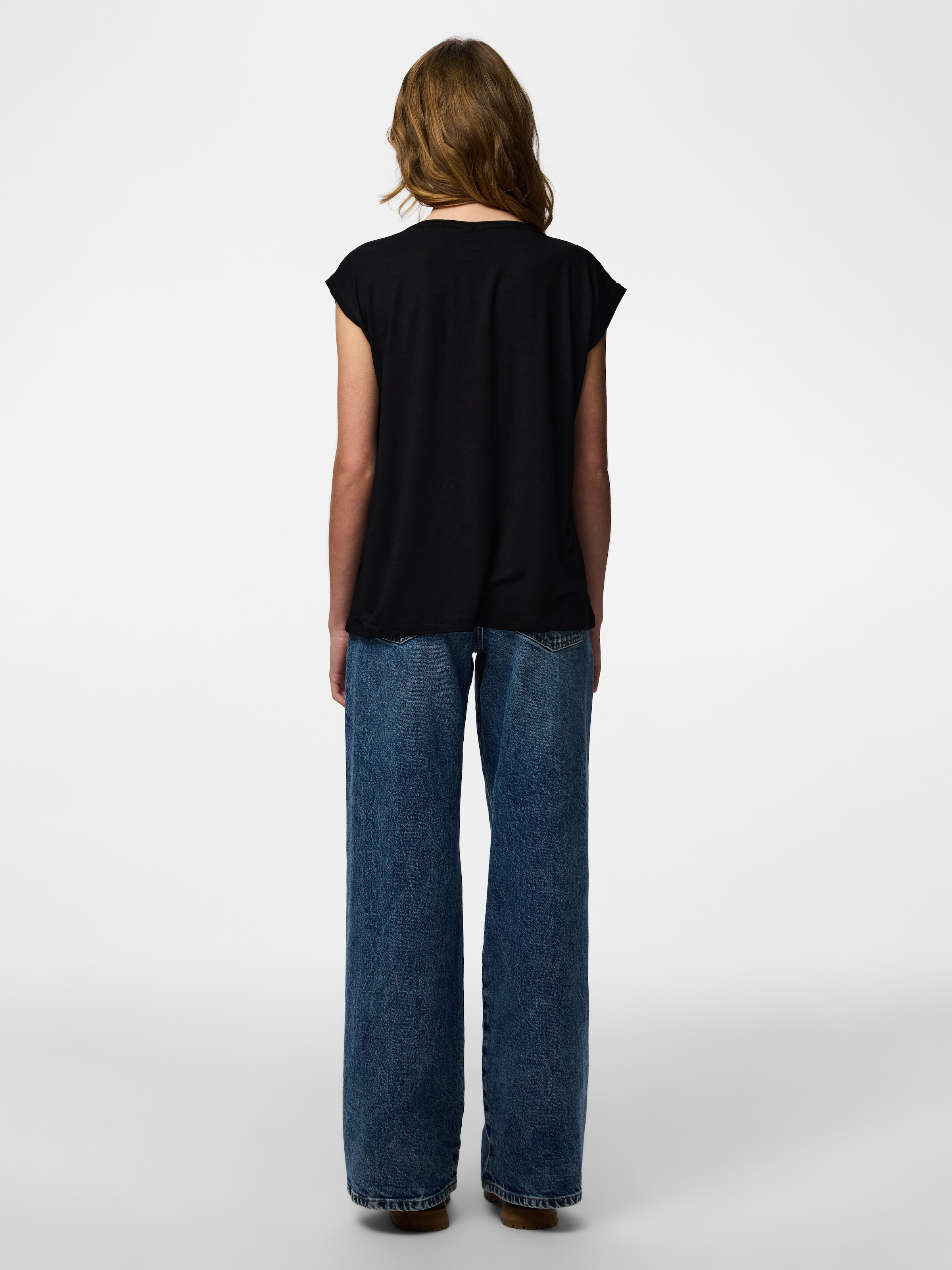 pieces Rundhalsshirt »PCBILLO TEE SOLID NOOS BC«