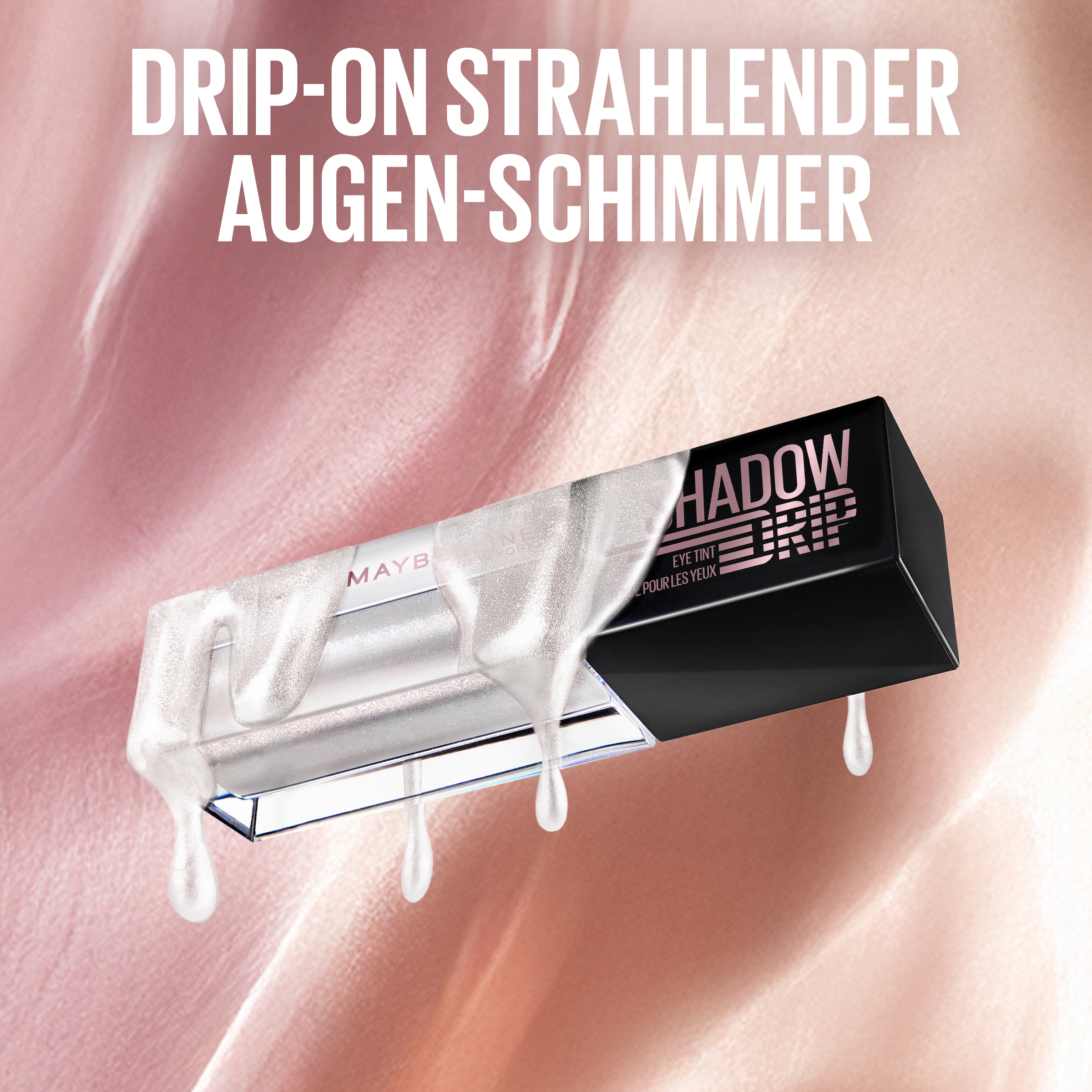 MAYBELLINE NEW YORK Lidschatten »CHROMA LIQUID EYESHODOW« flüssiger Lidschatten, mit Chrom-Finish, bis zu 16 Stunden Halt