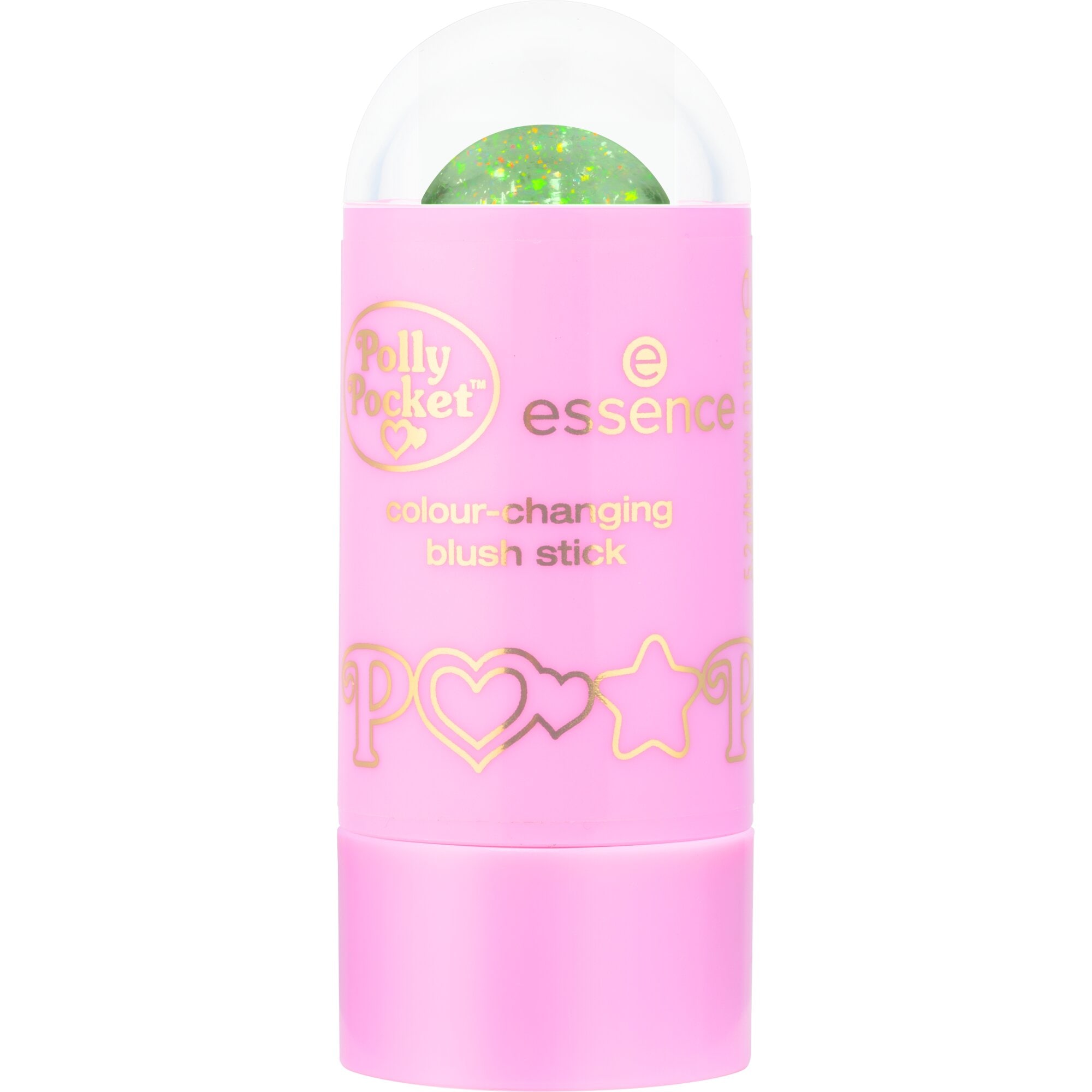 Essence Rouge »Polly Pocket colour-changing blush stick«, (Set, 3 tlg.), pH-reaktive Farbverwandlung, natürlicher Glow, Stick Format