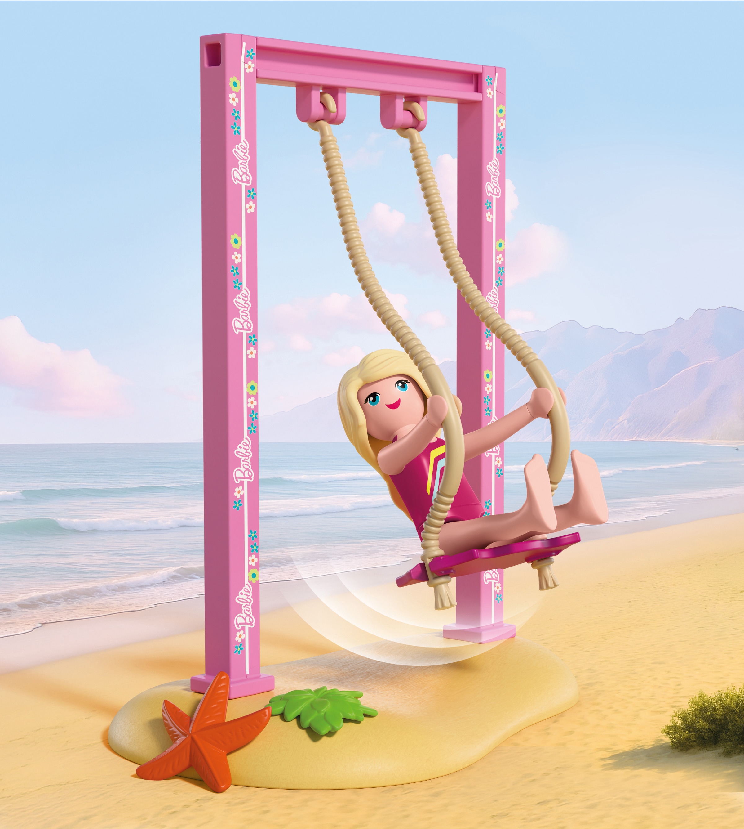 Playmobil® Konstruktions-Spielset »PLAYMOBIL x Barbie™ Strand Café (72121), Barbie™« Made in Europe