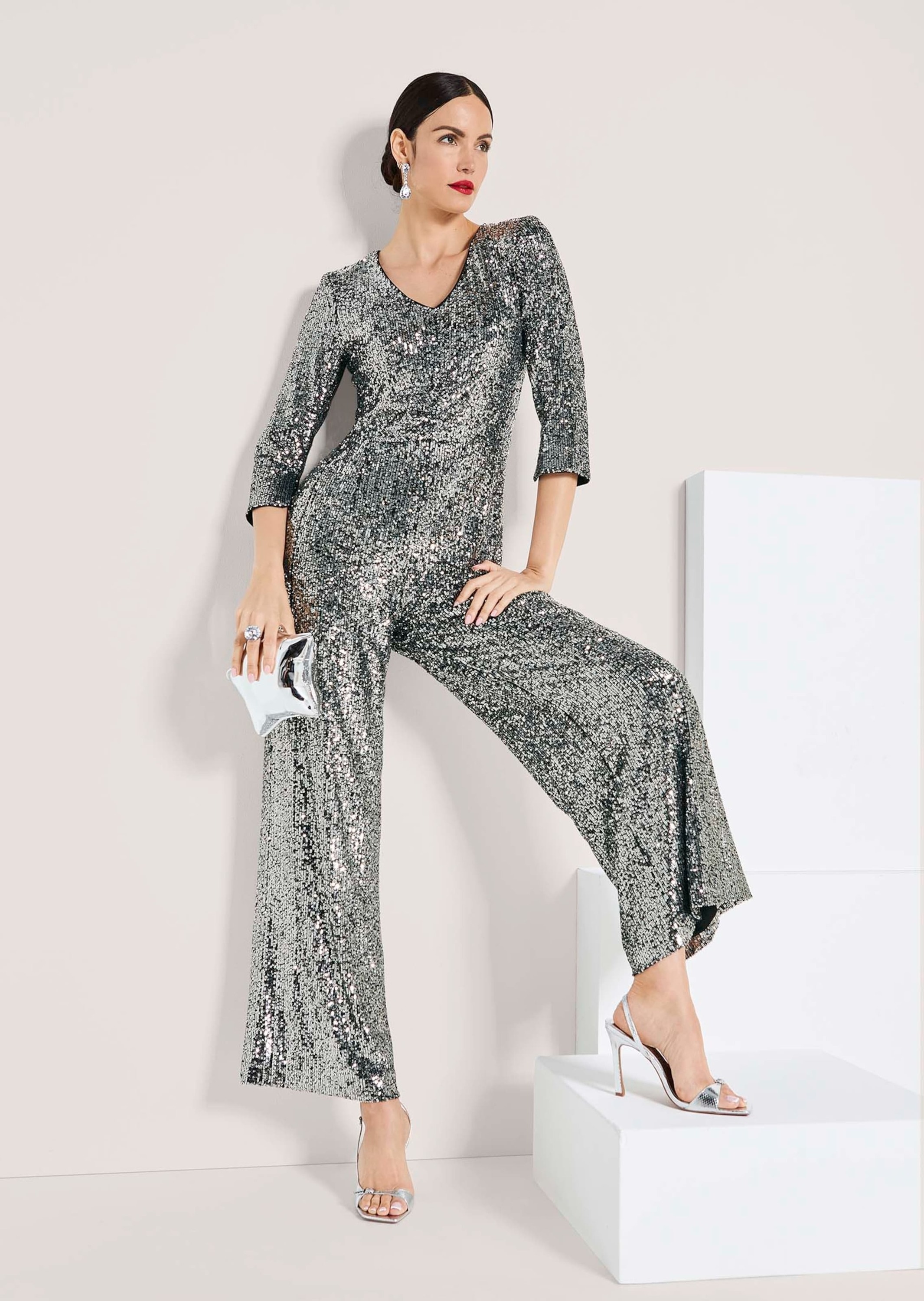 MADELEINE Overall »Jumpsuit Eleganter Pailletten-Einteiler«