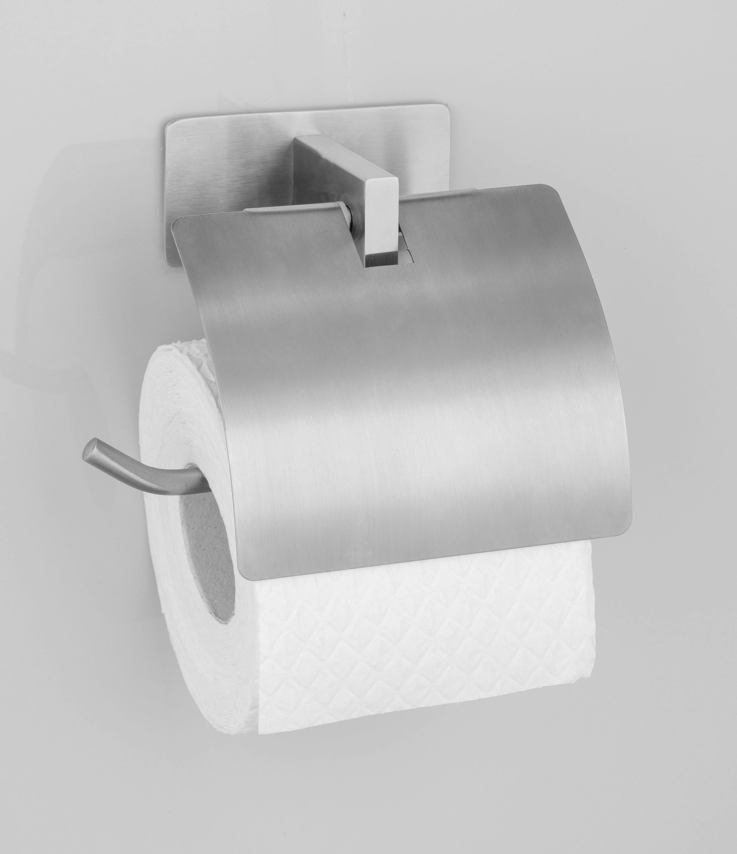 WENKO Toilettenpapierhalter »Turbo-Loc® Genova«, Matt, Befestigen ohne Bohren