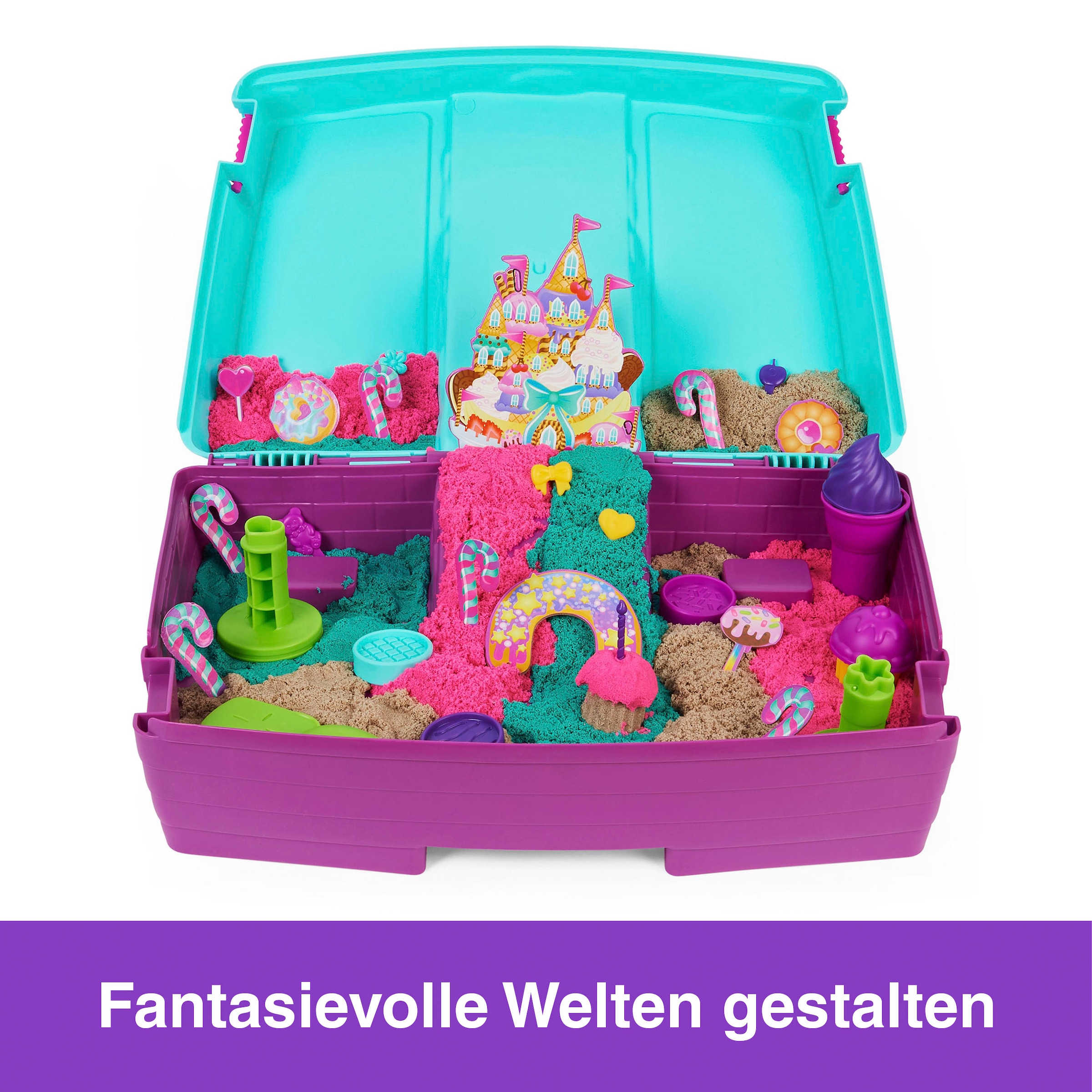 Spin Master Kreativset »Kinetic Sand - Sandyland Koffer (907 g)«