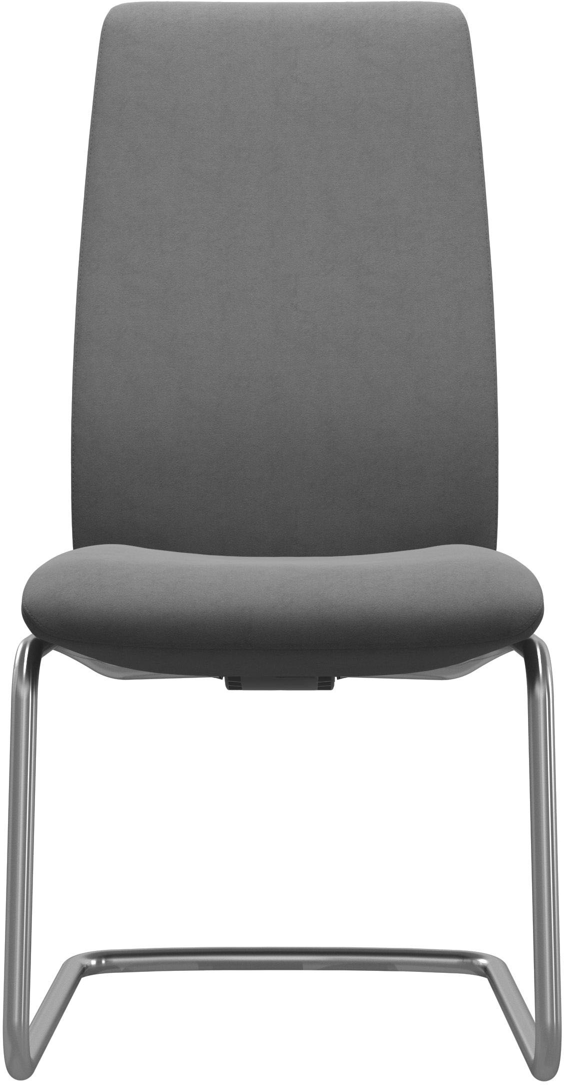 Stressless® Polsterstuhl »Laurel«, Microfaser DINAMICA, High Back, Größe L, mit Beinen aus Stahl in Chrom matt