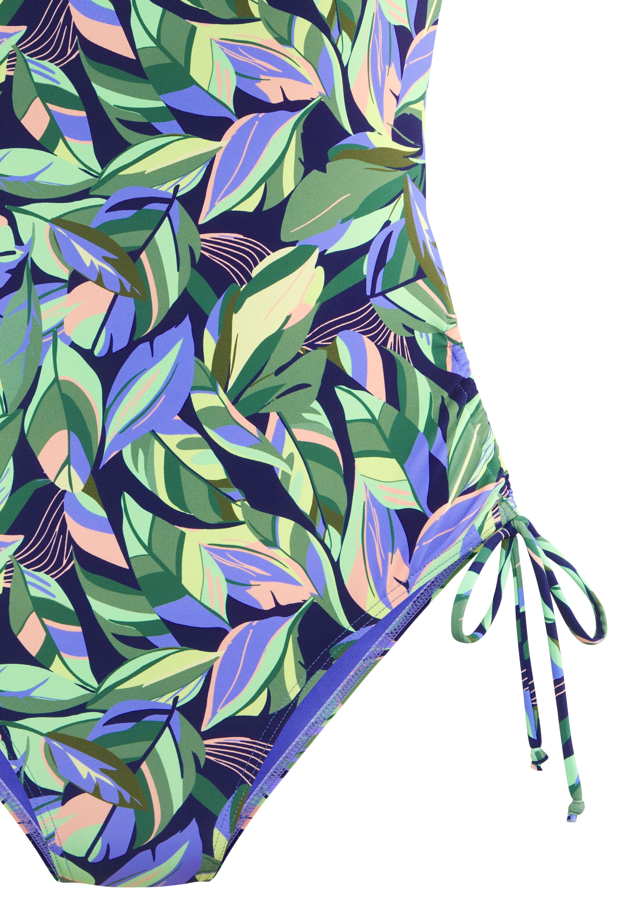 s.Oliver Badeanzug mit modernem Allover-Print