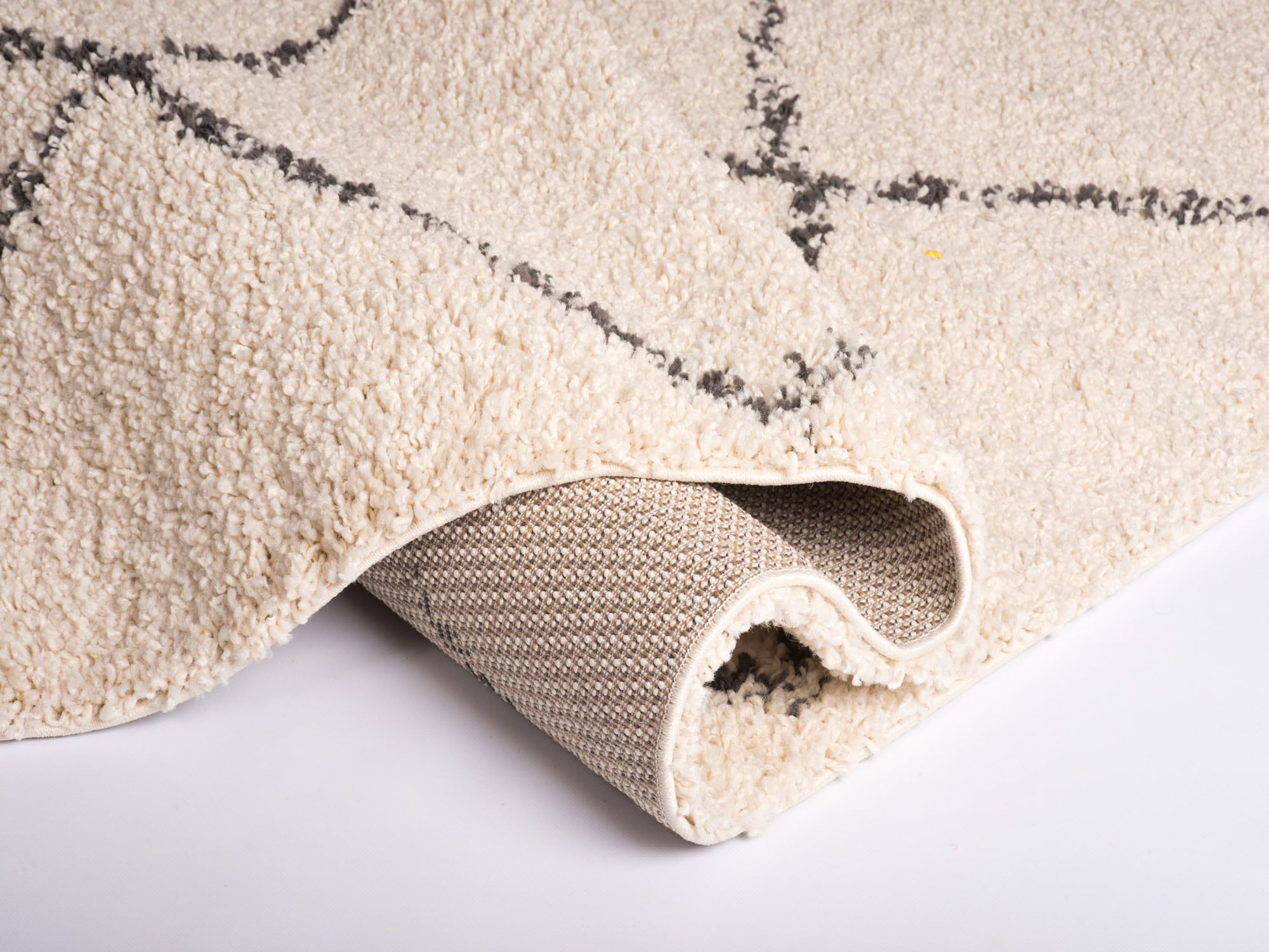 GALLERY M branded by Musterring Hochflor-Teppich »Donna«, rechteckig, 30 mm Höhe, Wohnzimmer