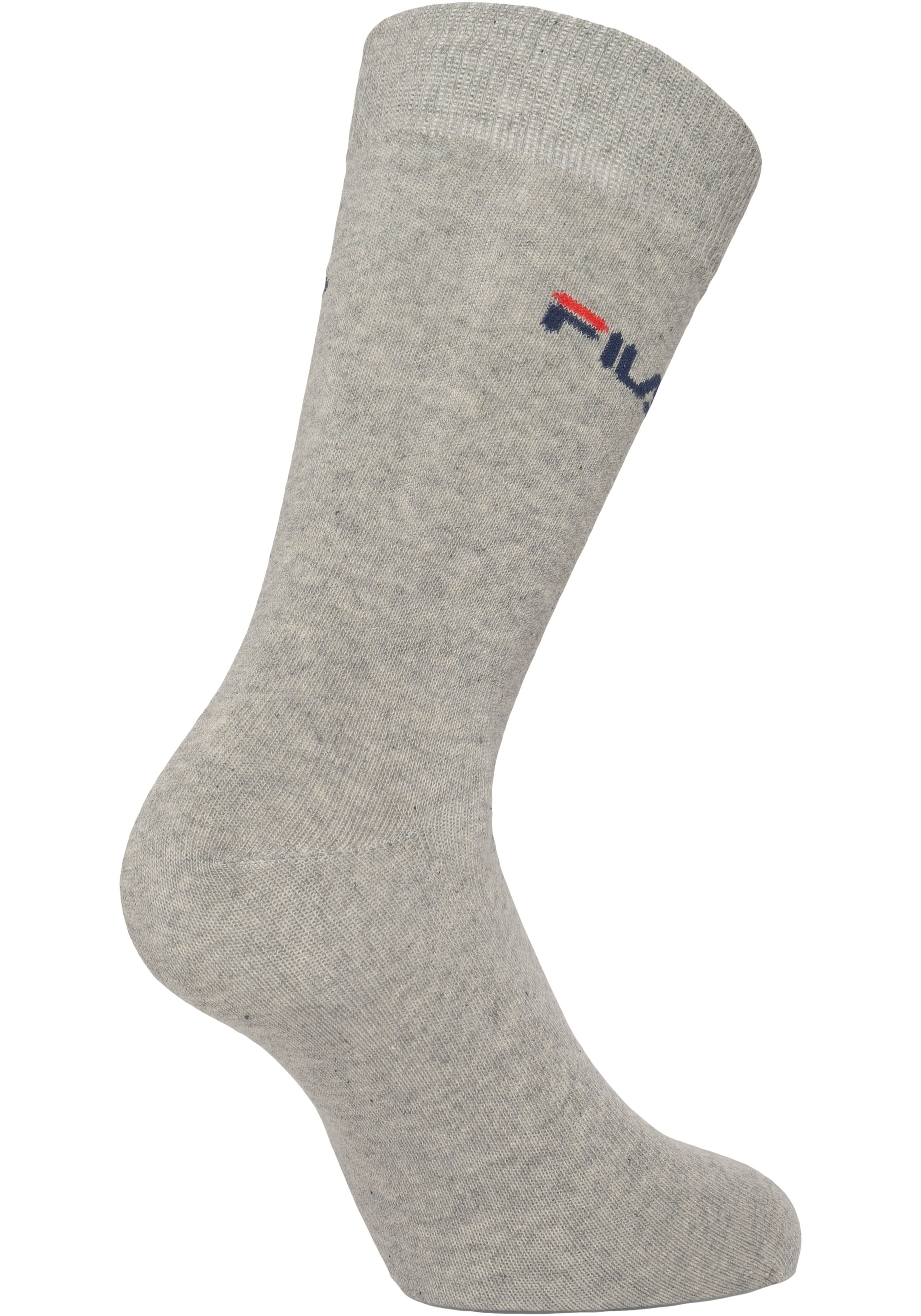 Fila Businesssocken »UNISEX LIFESTYLE PLAIN SOCKS«, (6 Paar), mit eingestrickem Logo
