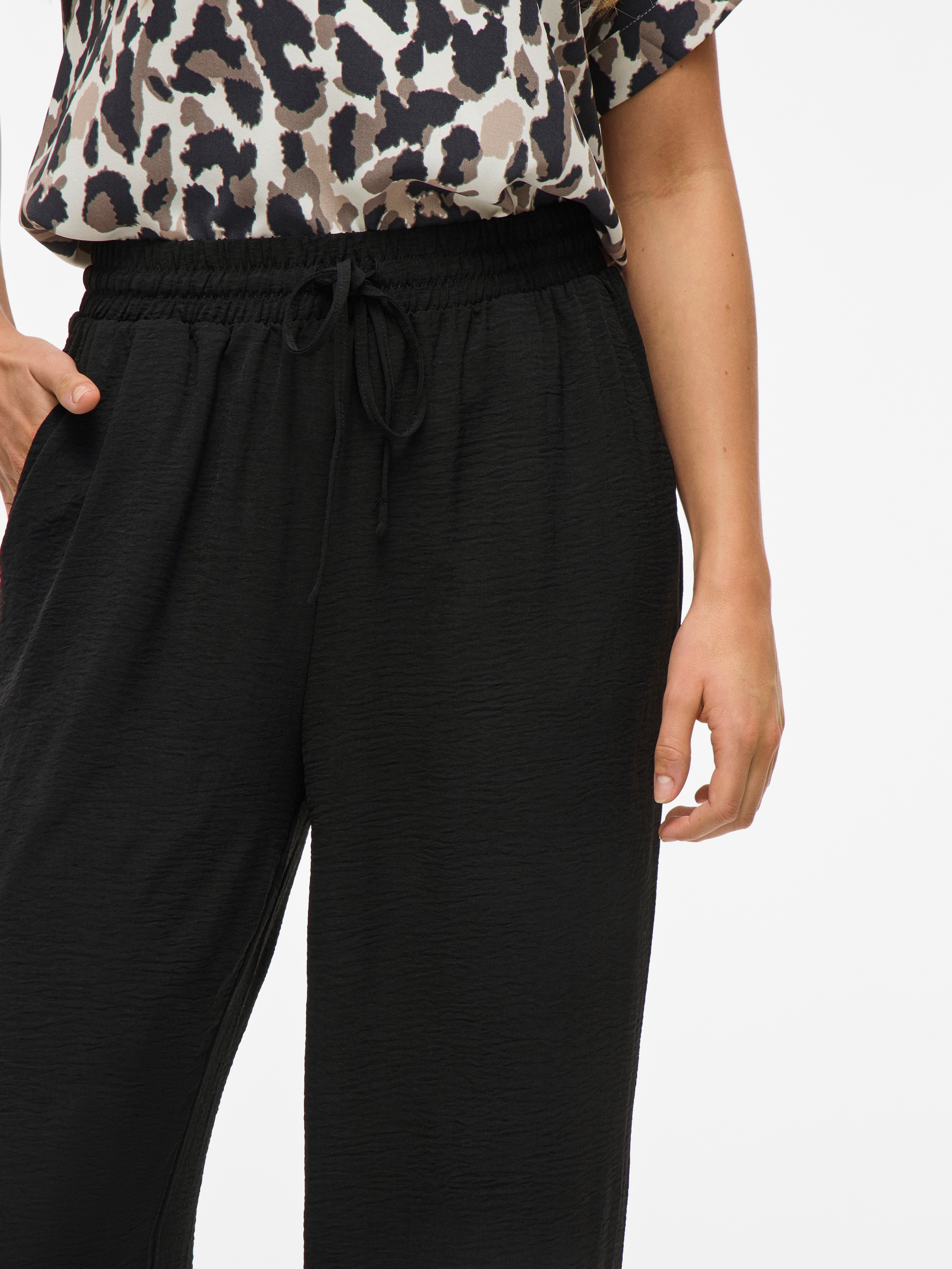 Vila Schlupfhose »VIJOSA HW WIDE PANTS - NOOS«, Sommerhose