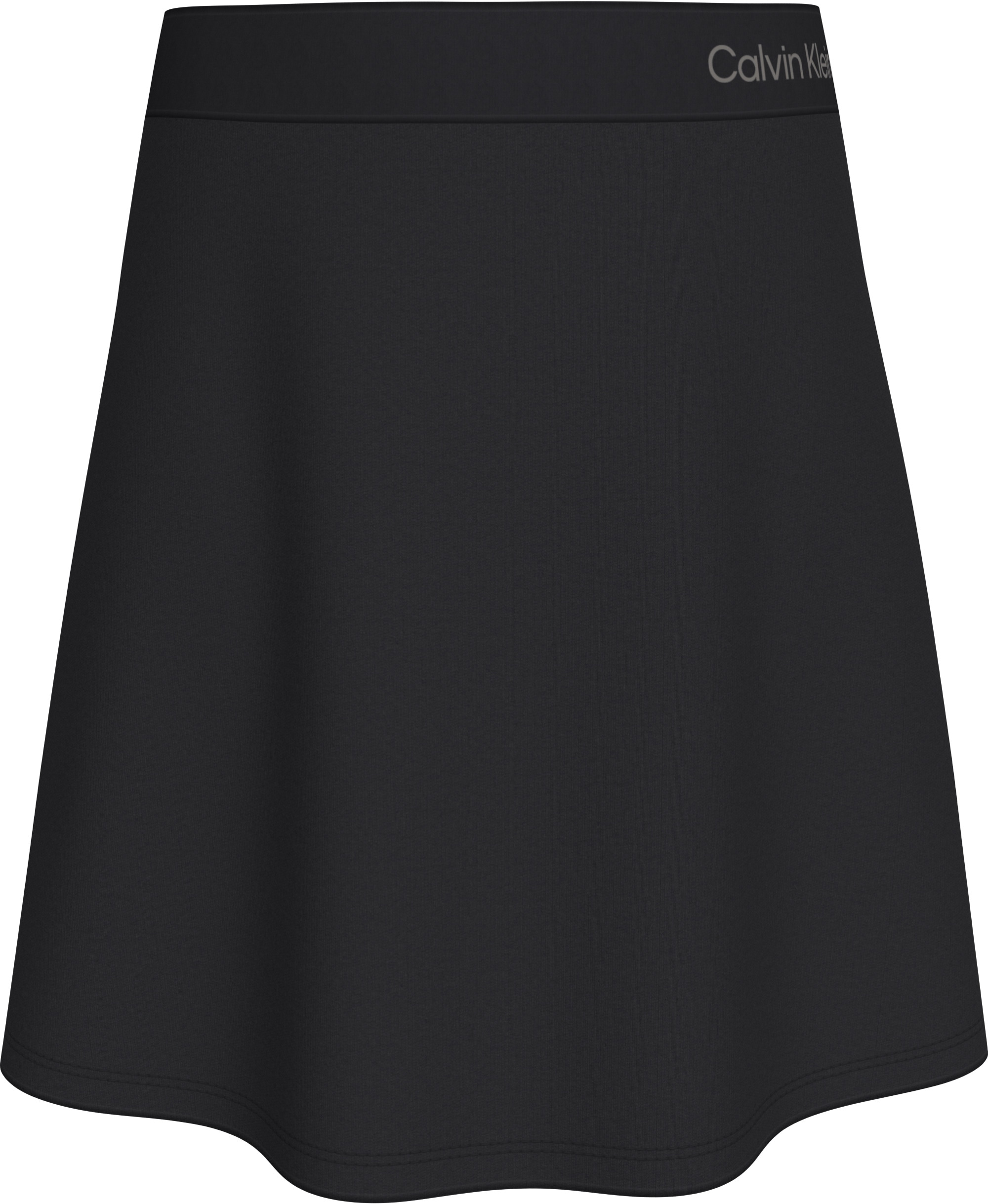 Calvin Klein Jeans Minirock »LOGO TAPE FLARE PUNTO SKIRT«, für Kinder bis 16 Jahre, mit elastischem Bund