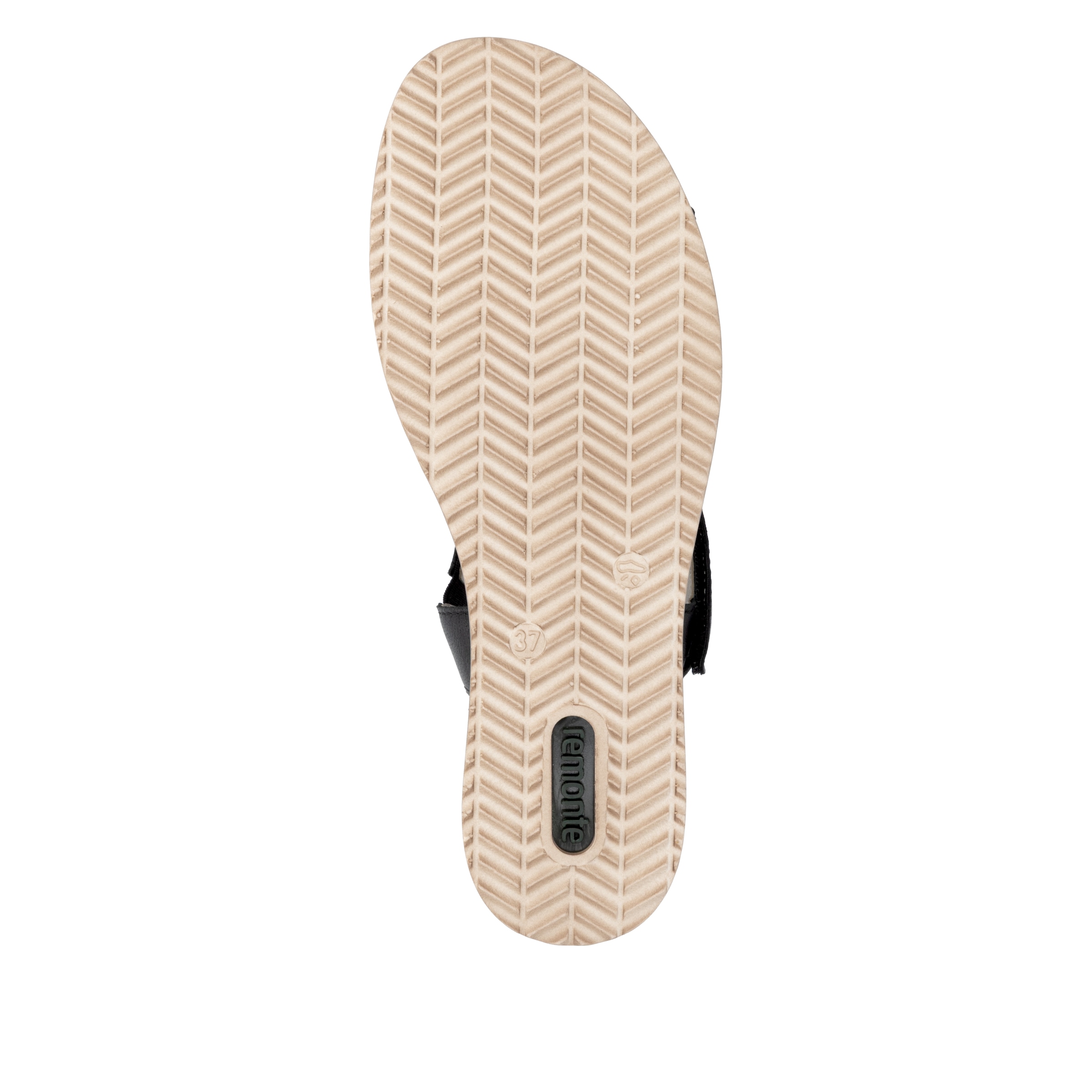 Remonte Keilsandalette  Sommerschuh, Riemchensandale mit praktischen Klettverschlüssen