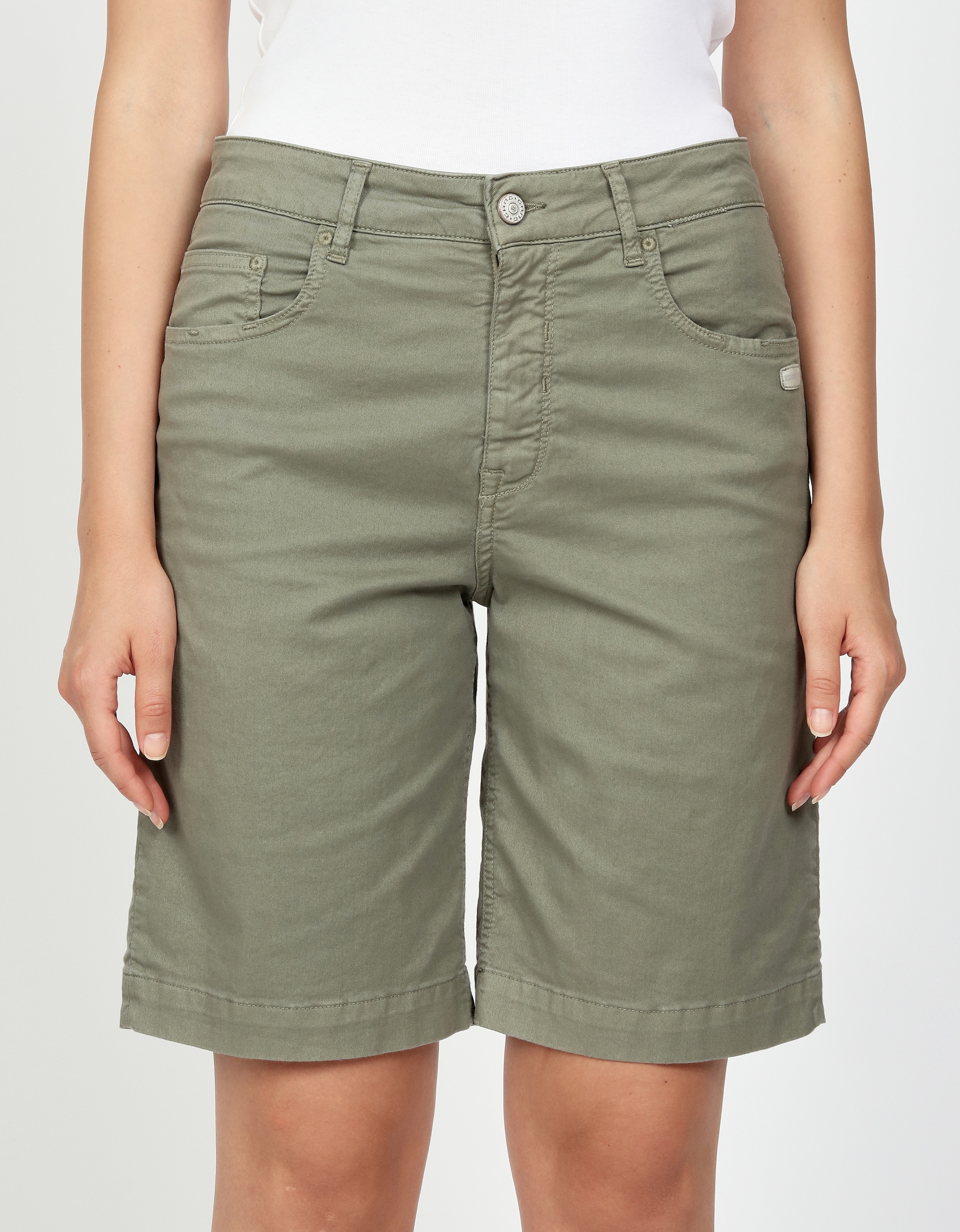GANG Bermudas »94CARLOTTA BERMUDA«, mit weitem Bein